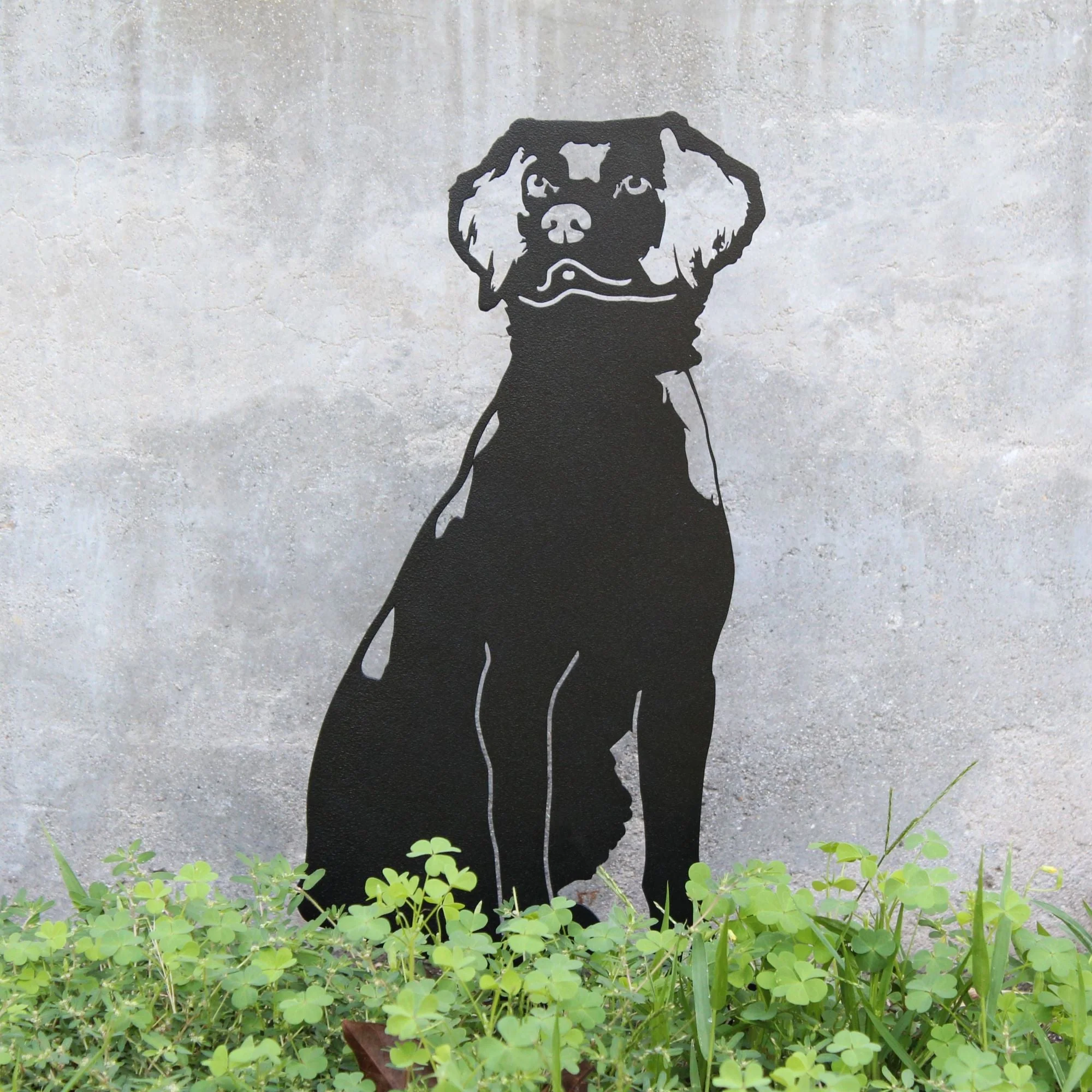 Brittany Spaniel Garden Stake