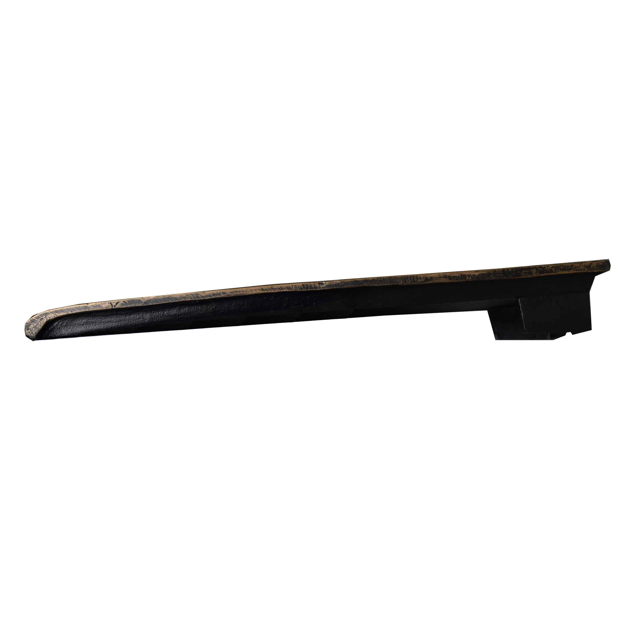 Bronze Alligator 24-in Cast Aluminum Downspout Gutter Splash Block - Image 4