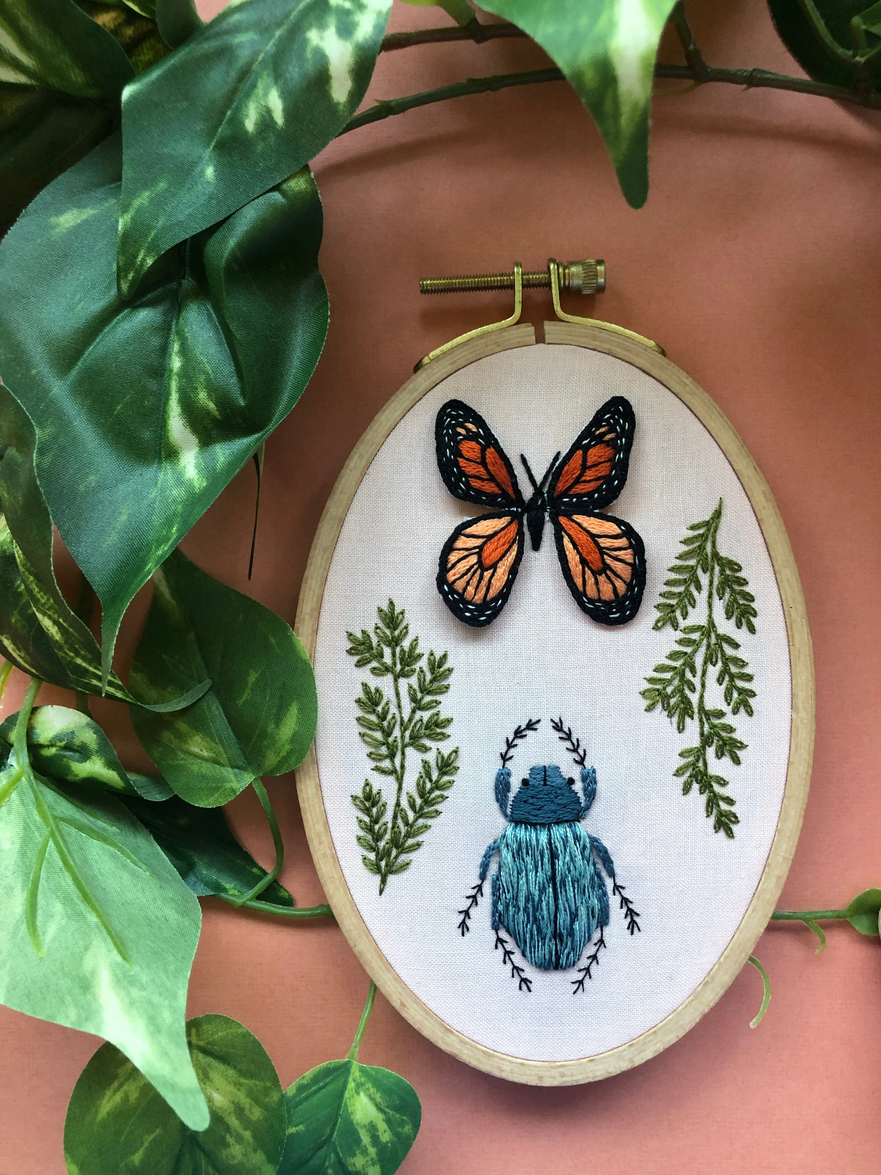 Bug Collector- 3D Insect Embroidery Kit for Advanced Stitchers - Image 3