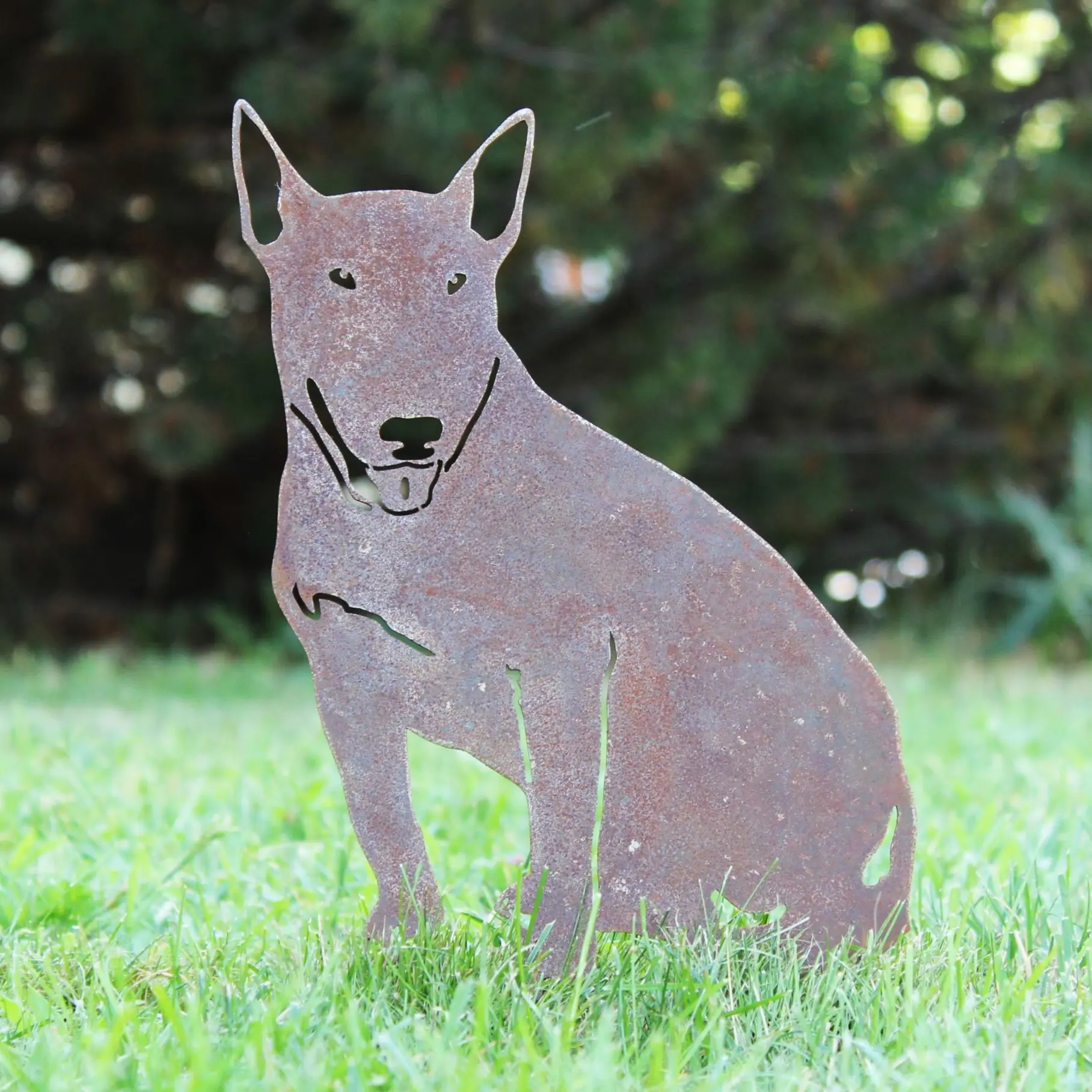 Bull Terrier Garden Stake - Image 7