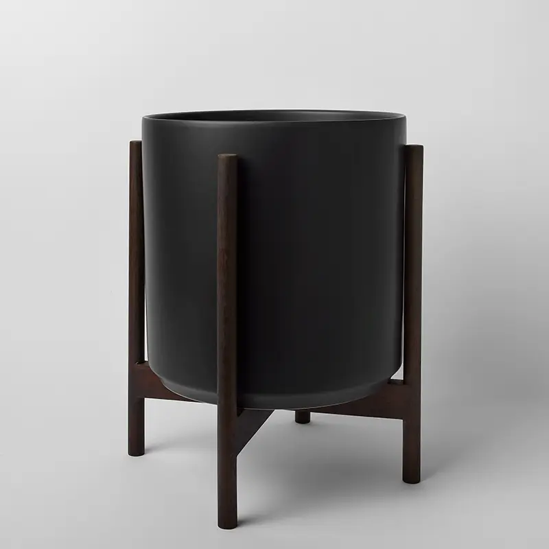 Ceramic Cylinder Planter - Image 11