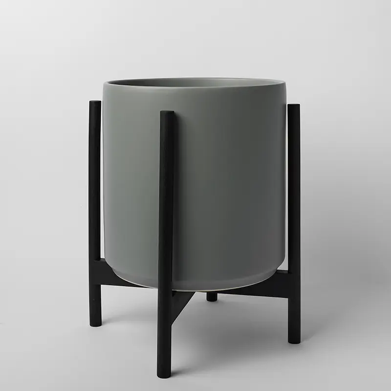 Ceramic Cylinder Planter - Image 13