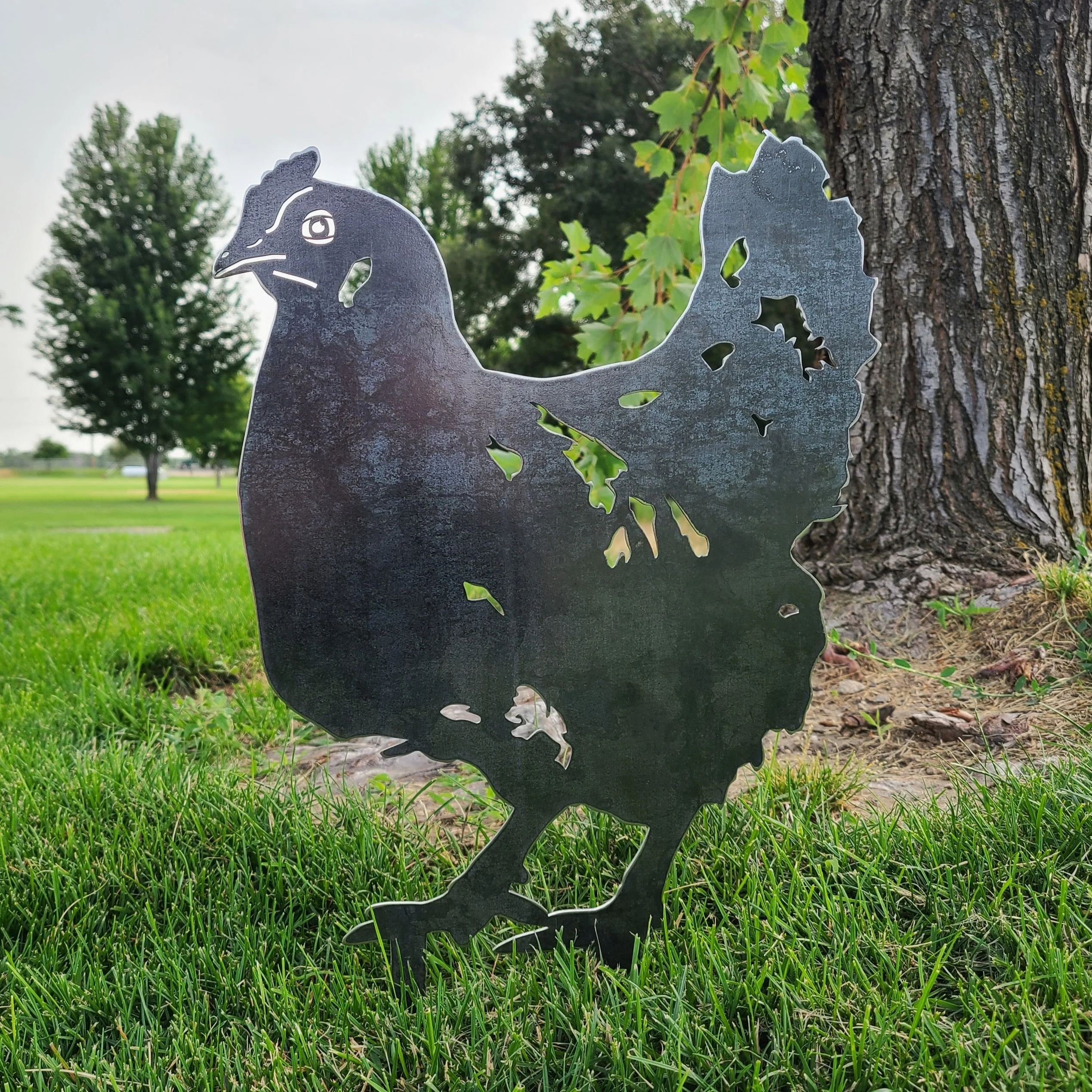 Chicken Garden Stake - Image 8