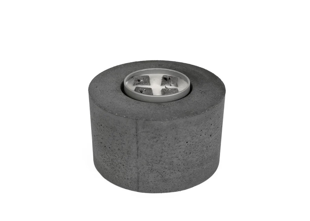 Classic Cylinder Concrete Fire Pit - Image 4
