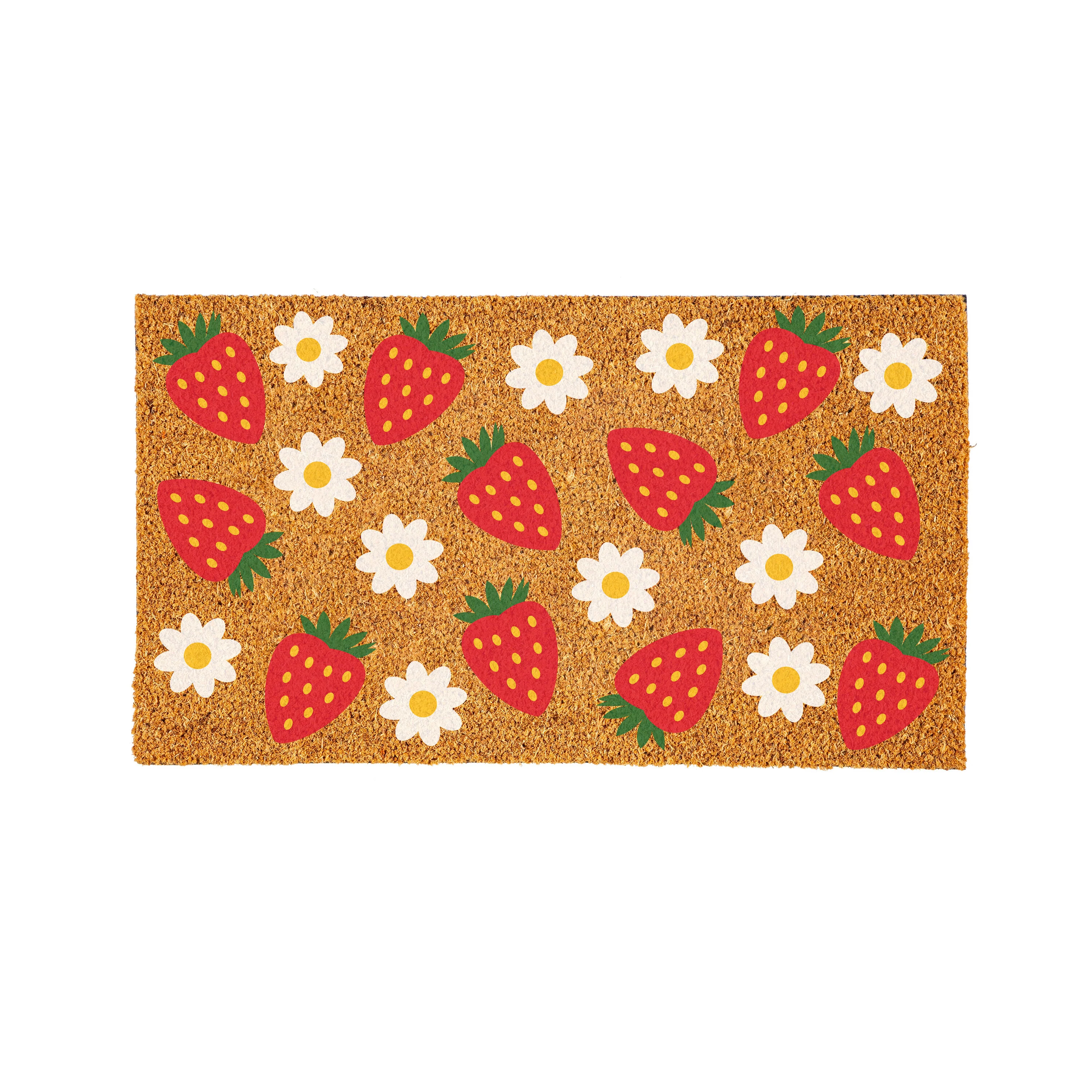 Sweet Strawberries Coir Mat - Image 2