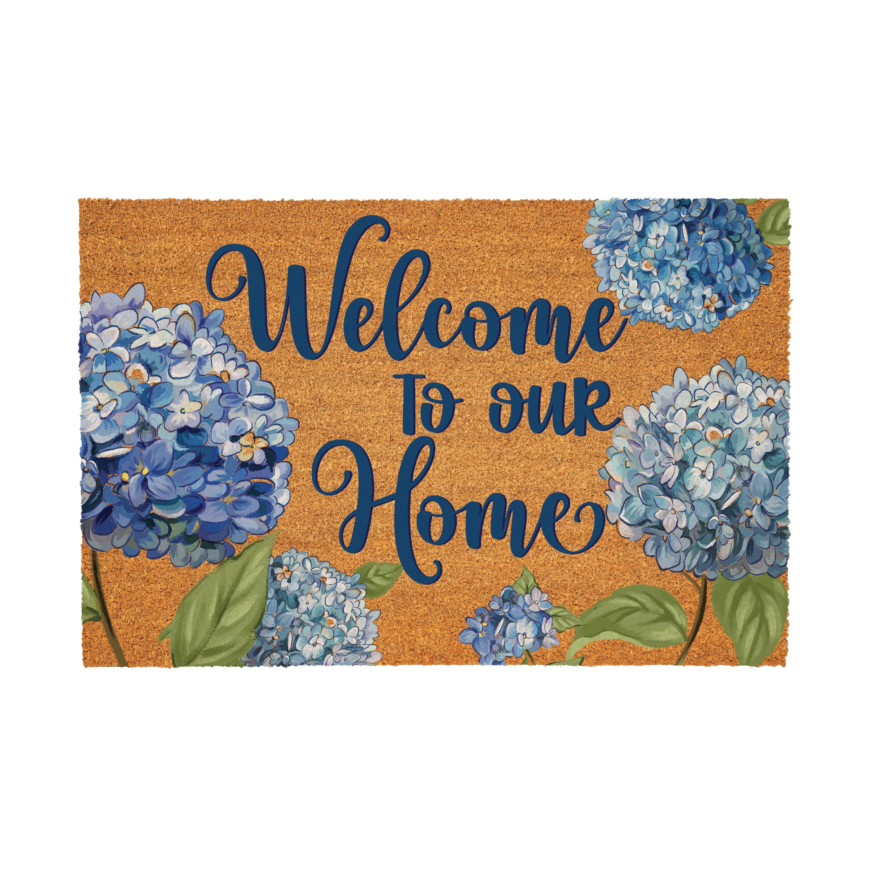 Hydrangea Haven Coir Mat, 36"x24" - Image 2