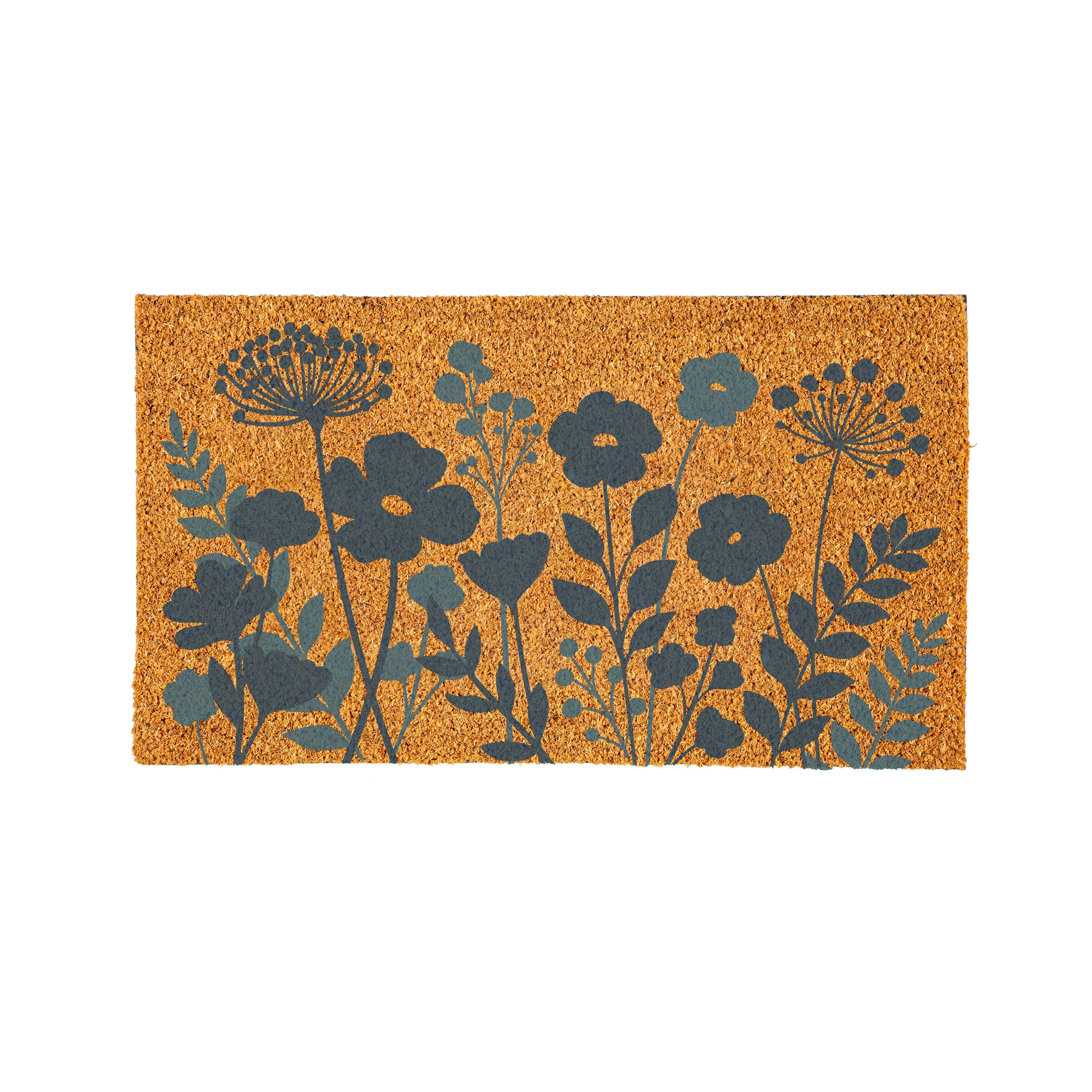 VivaStyle Gilded Meadow Coir Mat, 30"L x 18"H - Image 2