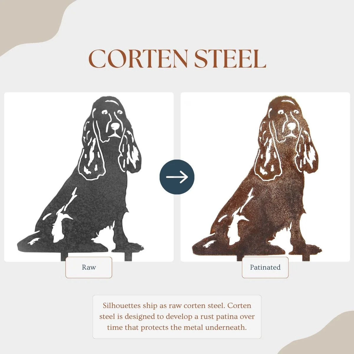 Cocker Spaniel Garden Stake - Image 4