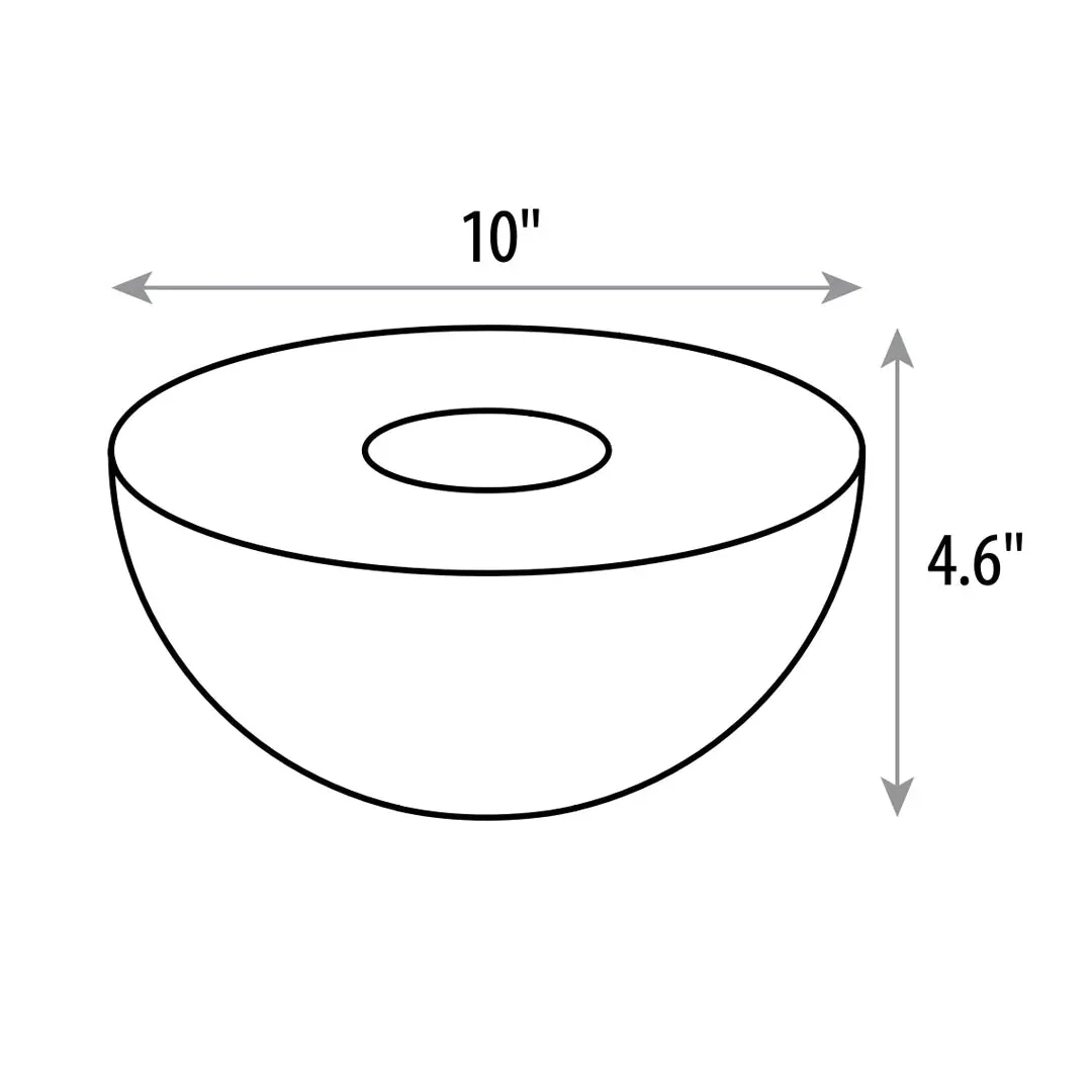 Concrete Semi-Round Fire Pit - Image 7