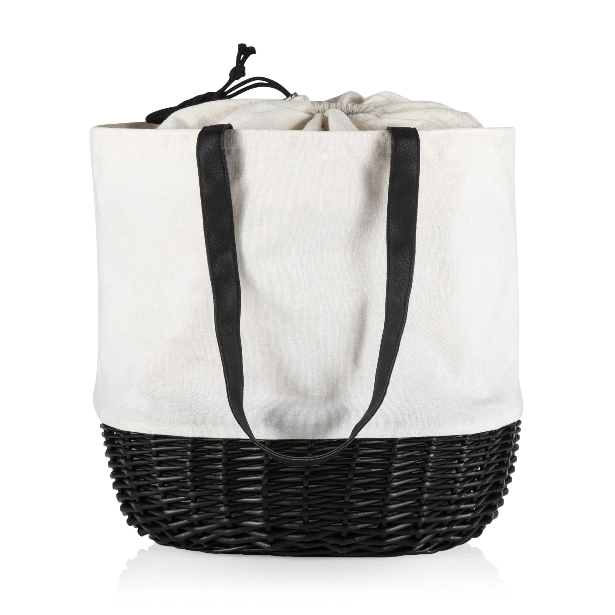 Coronado Canvas and Willow Basket Tote - Image 55