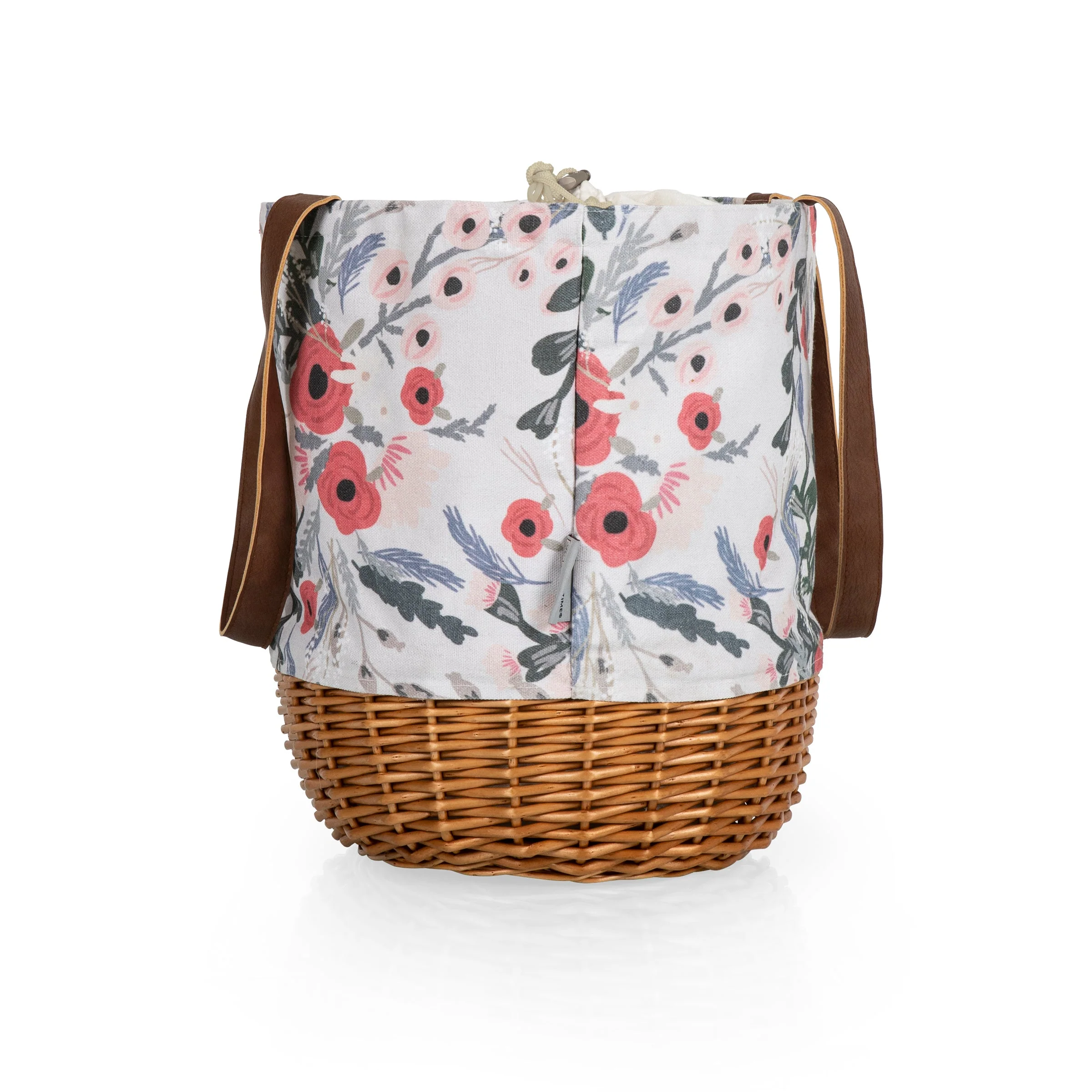 Coronado Canvas and Willow Basket Tote - Image 64