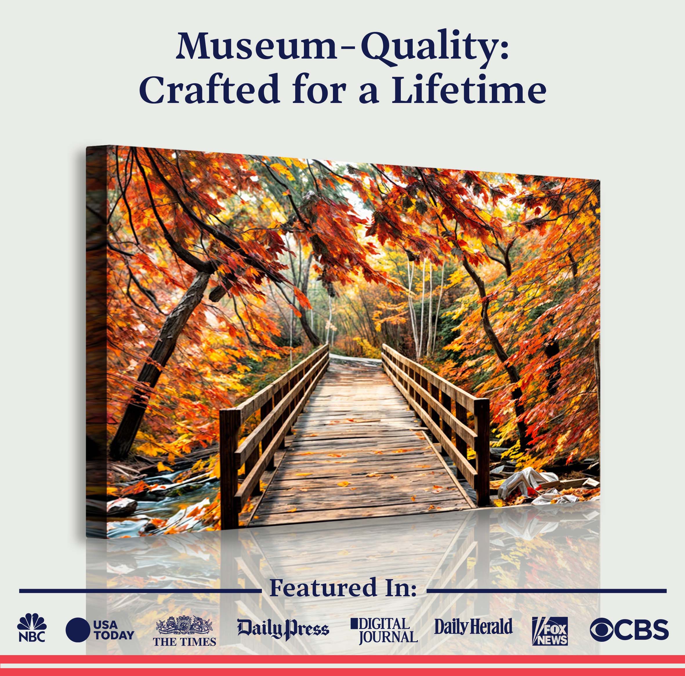 Crossing Autumn Wall Art - Image 6