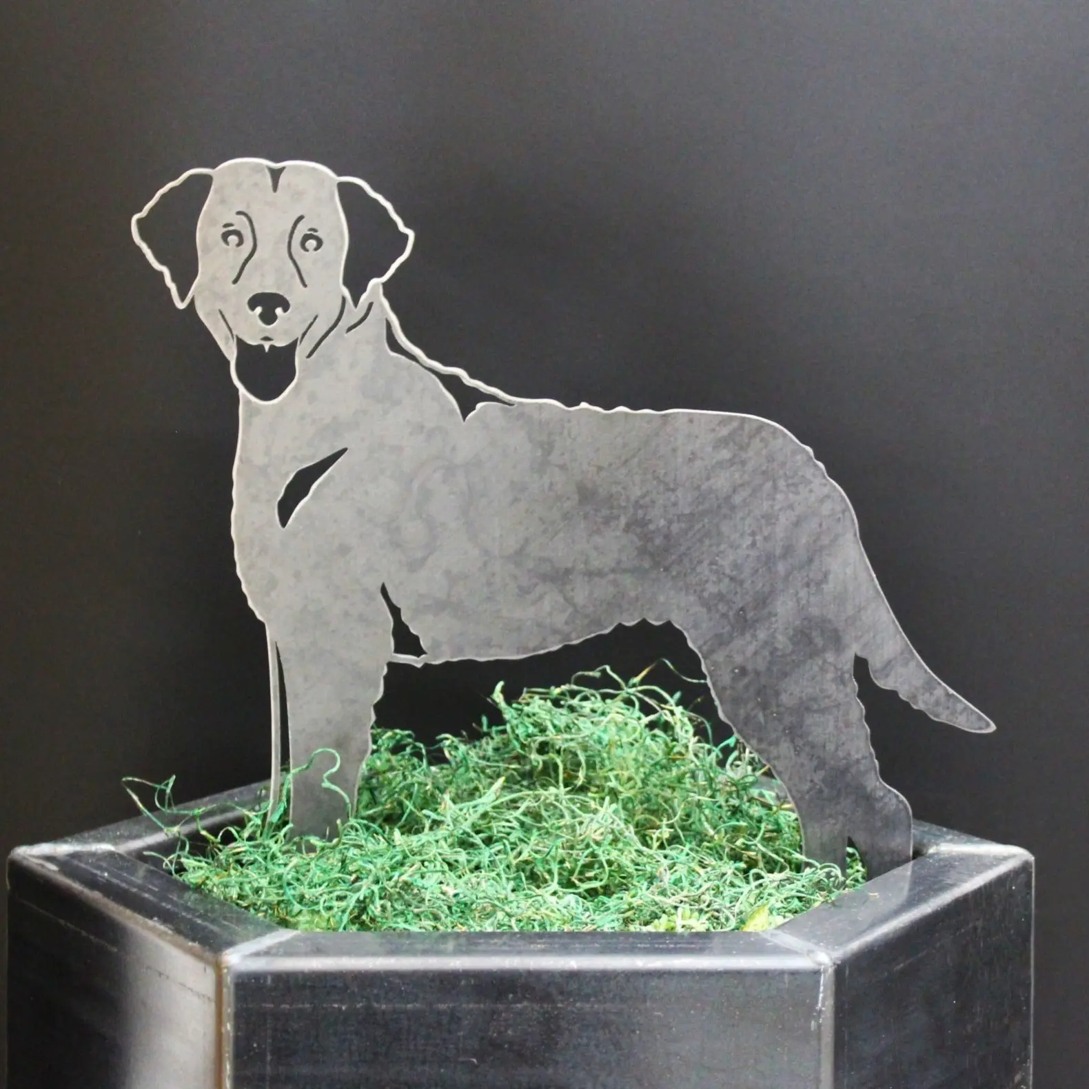 Curly Coated Retriever Garden Stake - Image 9