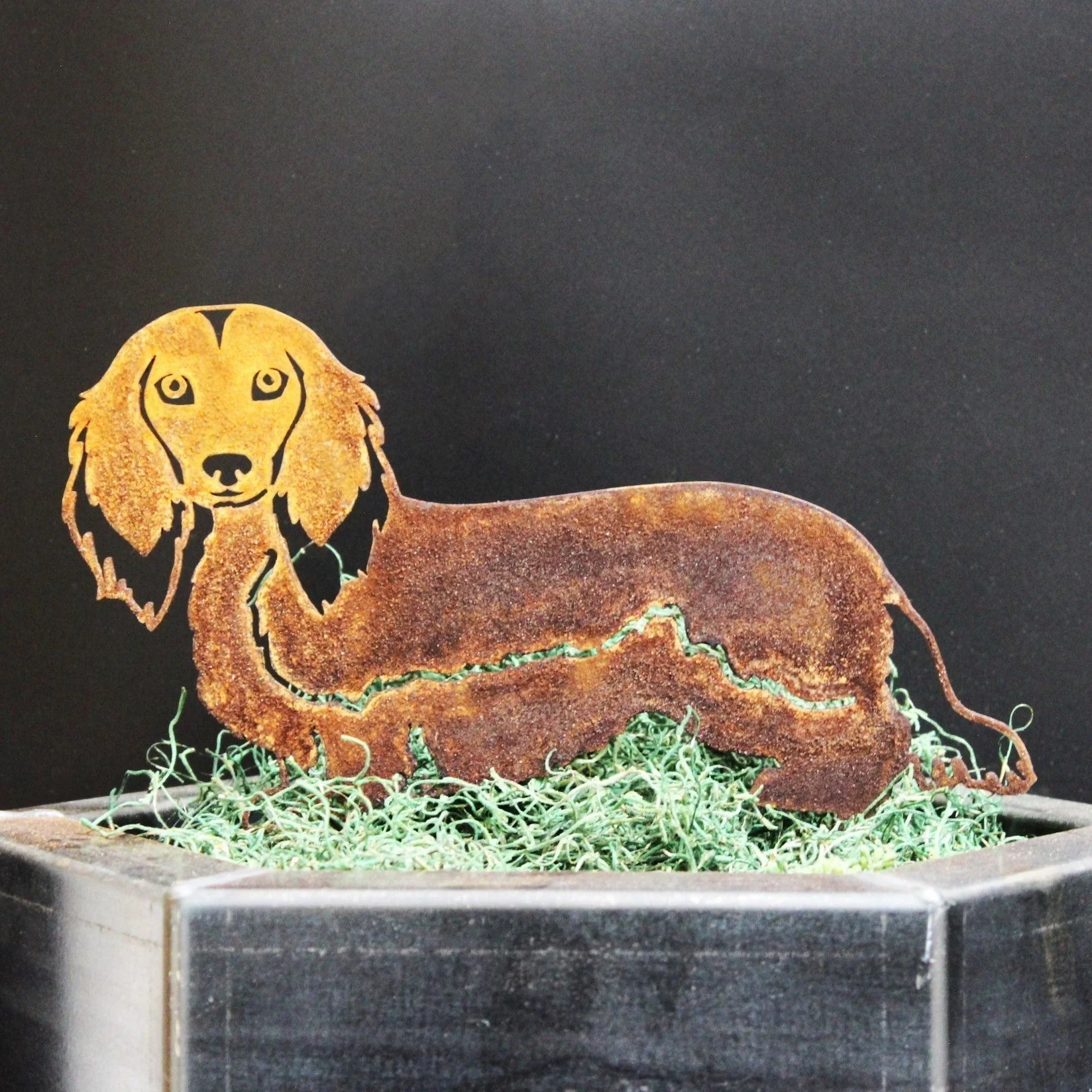 Dachshund - Longhaired Garden Stake - Image 6