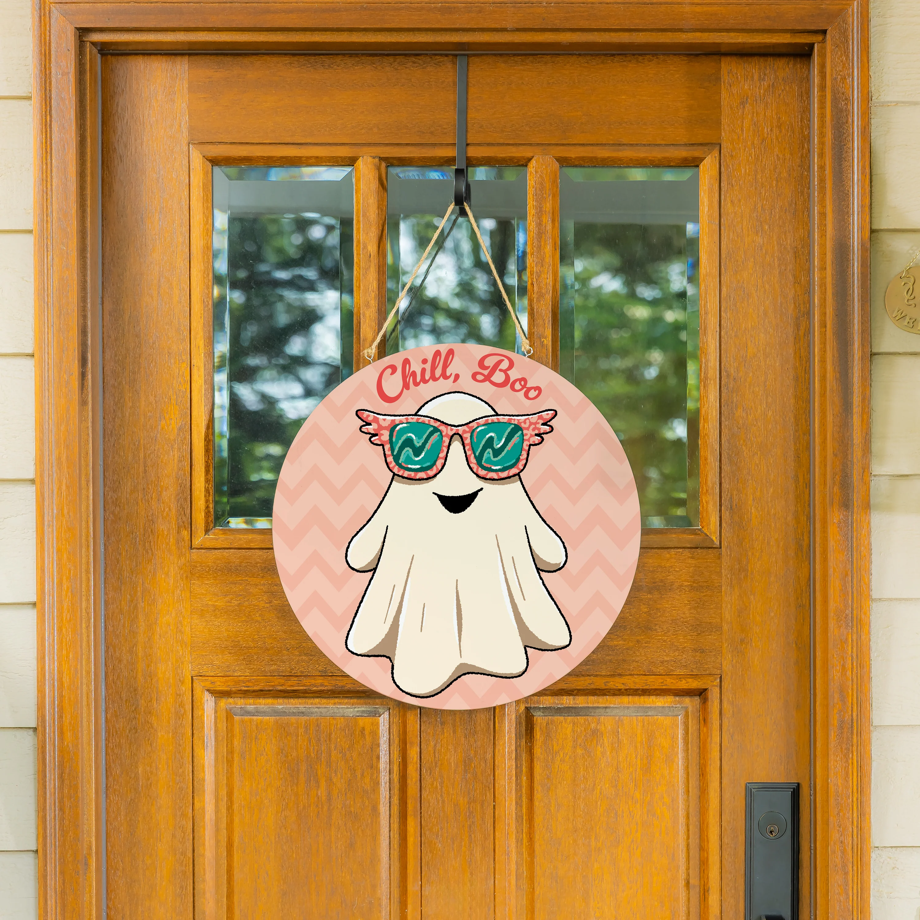 Summerween Chill Boo, 18" Door Décor - Image 4