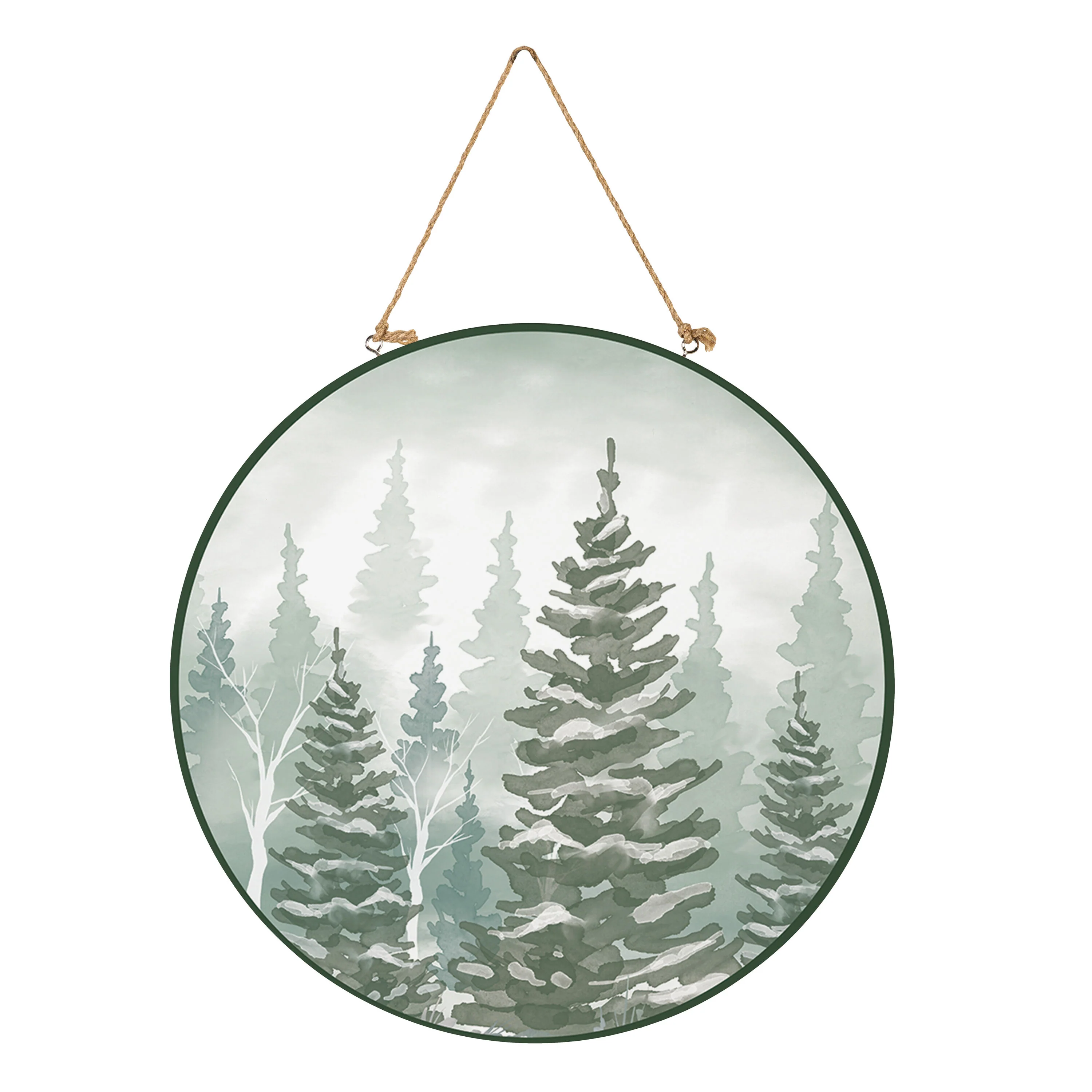 Winter Grove Forest Door Décor, MDF, 18" - Image 4