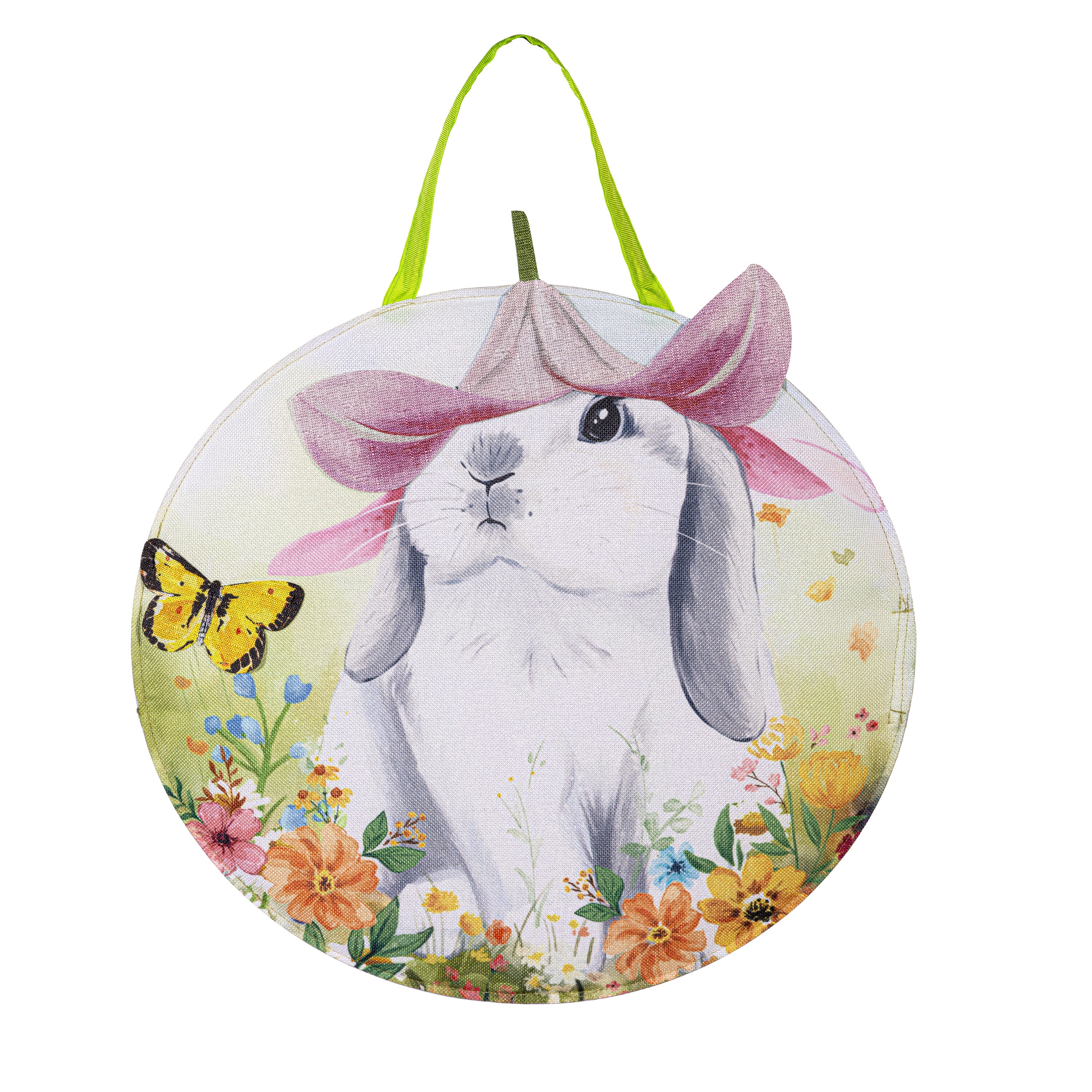 Bunny Blooms Flower Time Door Decor - Image 2