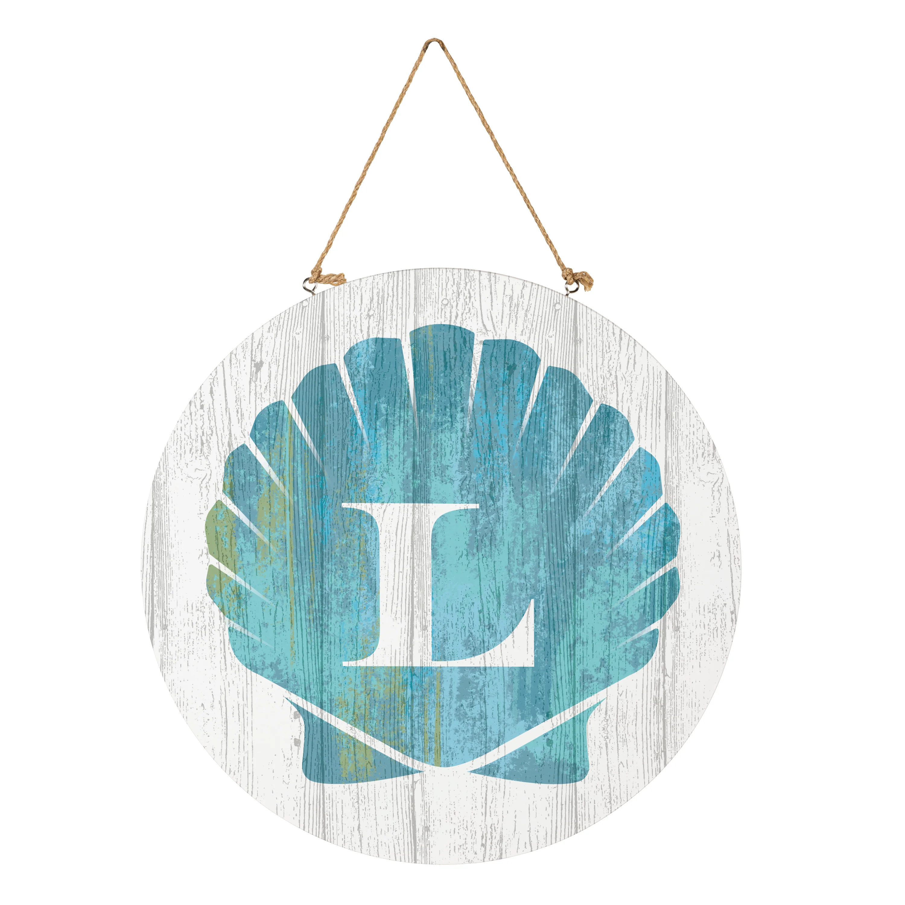 Coastal Door Décor Shell Monogram 18" L - Image 3