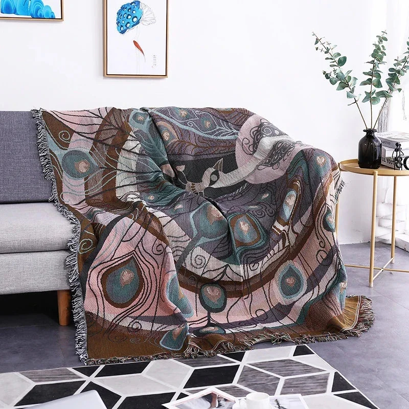 Butterfly Carp Sofa Blanket - Image 5