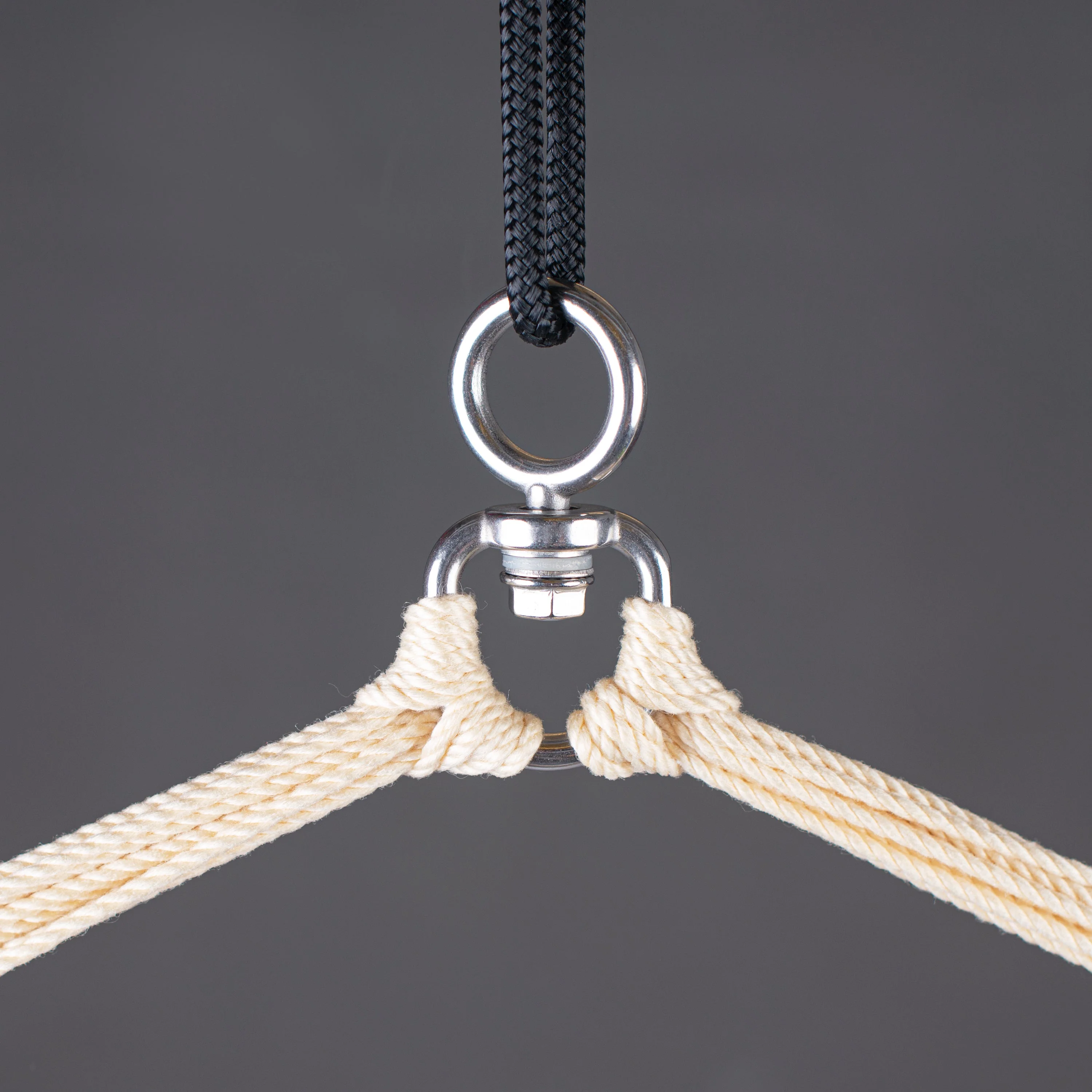 Domingo Sea Salt - Weather-Resistant Basic Hammock Chair - Image 5