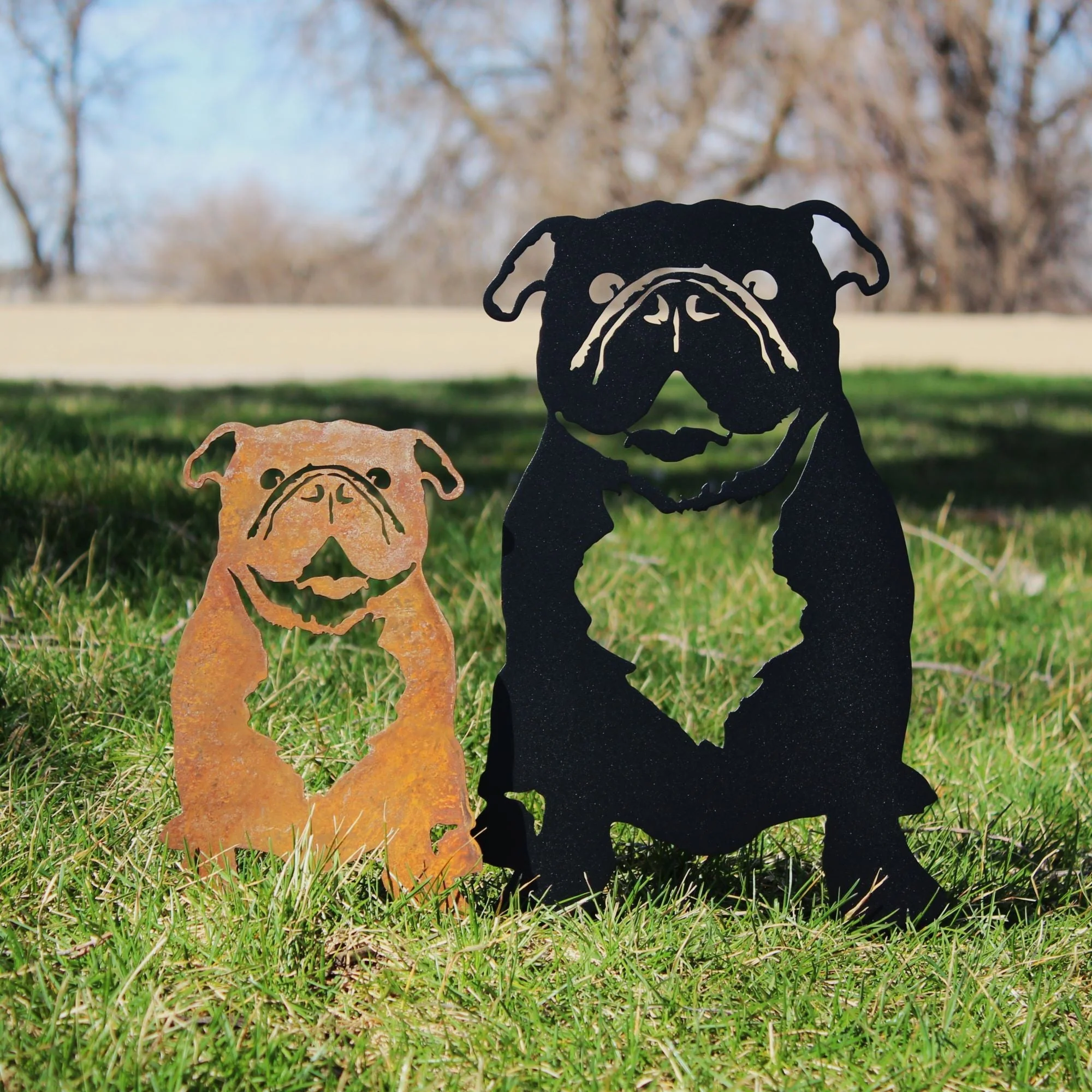 English Bulldog Garden Stake - Image 5