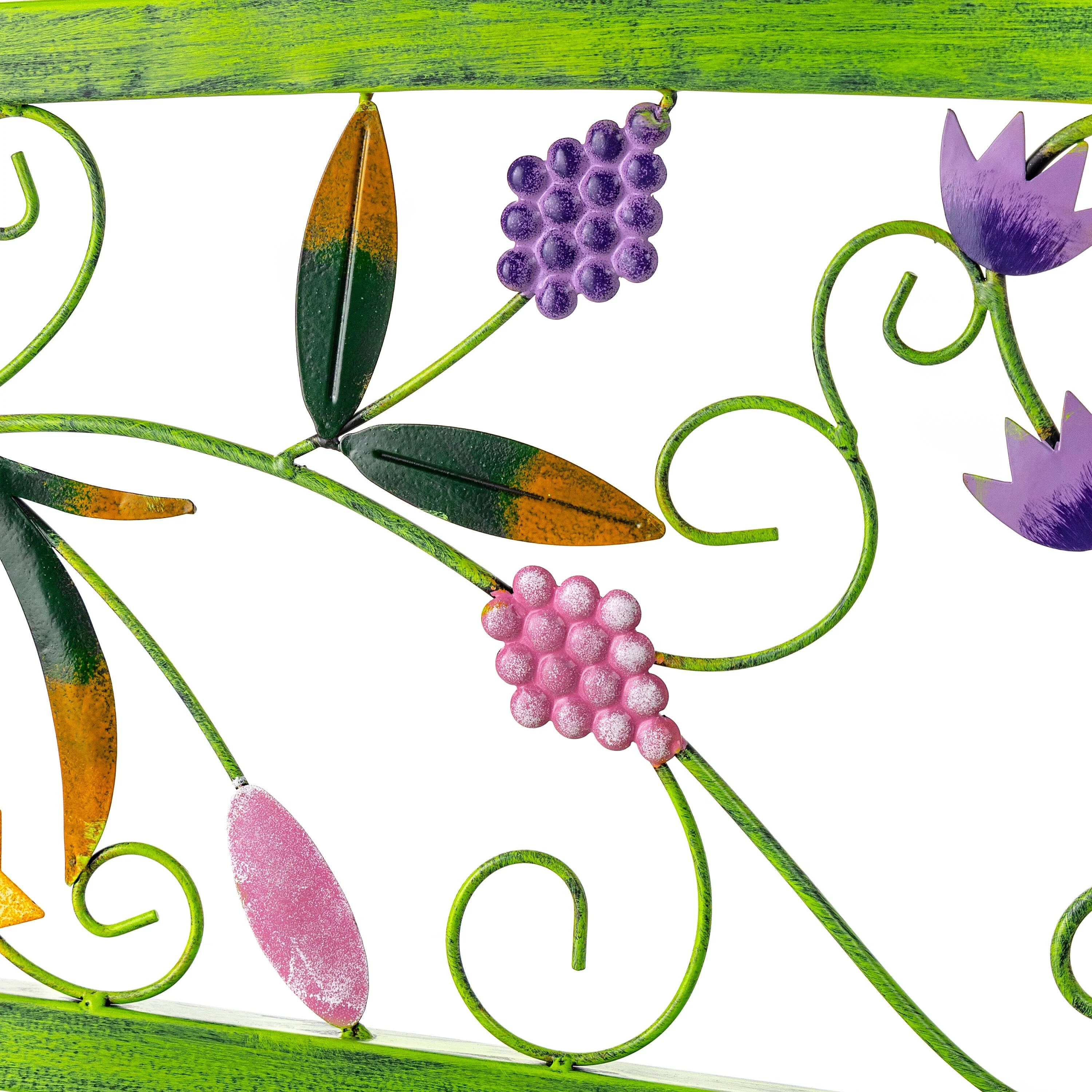 Spring Blooms Garden Bench - Image 4