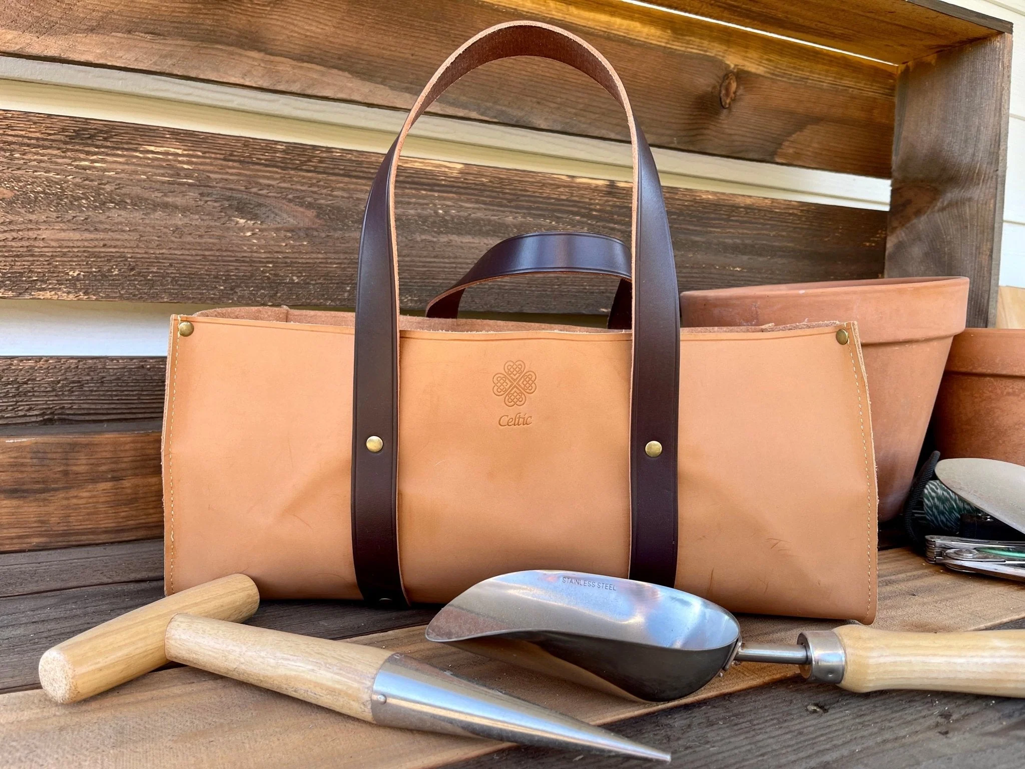 Garden Hand Tool Set - Hardwood and Stainless - Image 9
