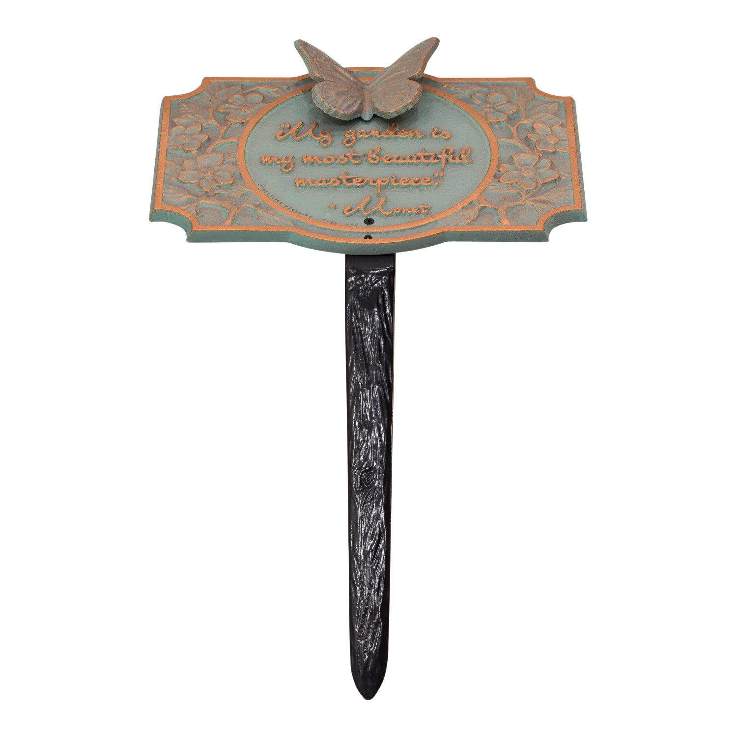Monet Garden Butterfly Lawn Plaque - Image 11