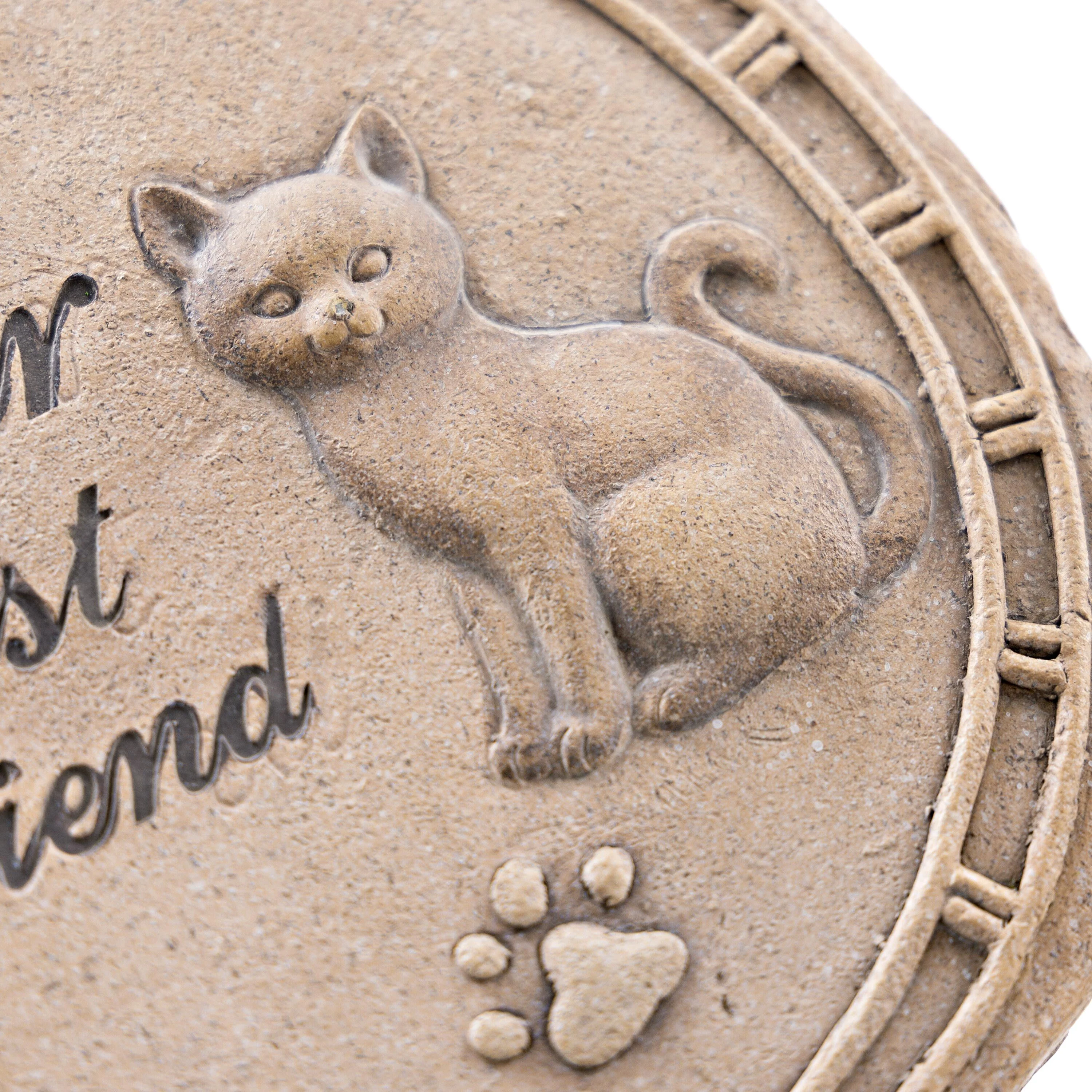 Concrete Cat Memorial Stepping Stone - Image 4