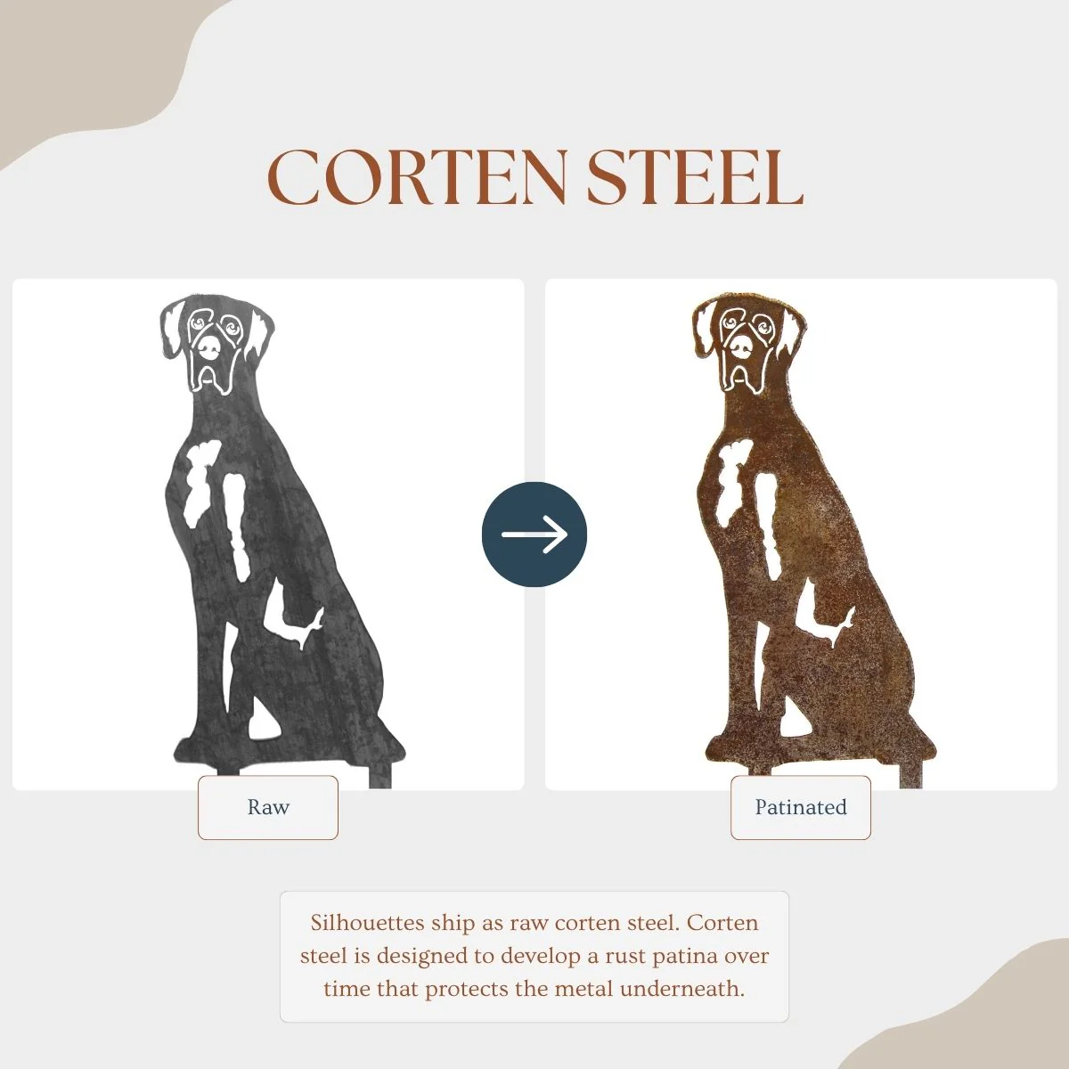 Great Dane Garden Stake - Image 3