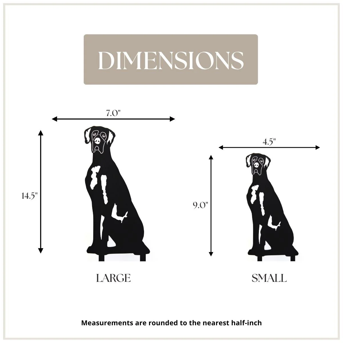 Great Dane Garden Stake - Image 4