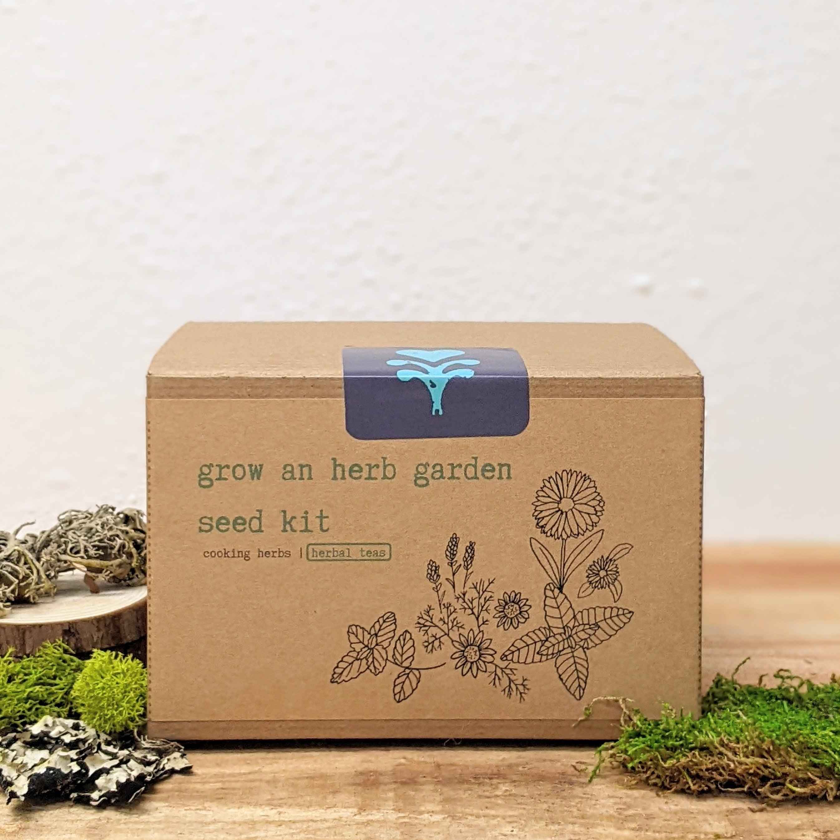 "Grow an Herb Garden" Herbal Teas Seed Kit - Image 2