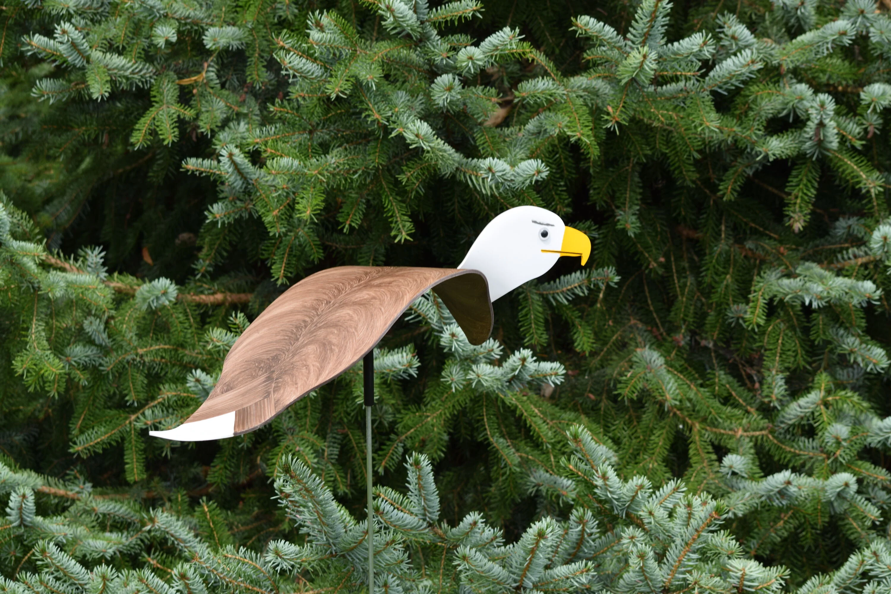 Bald Eagle Dancing Bird Garden Stake