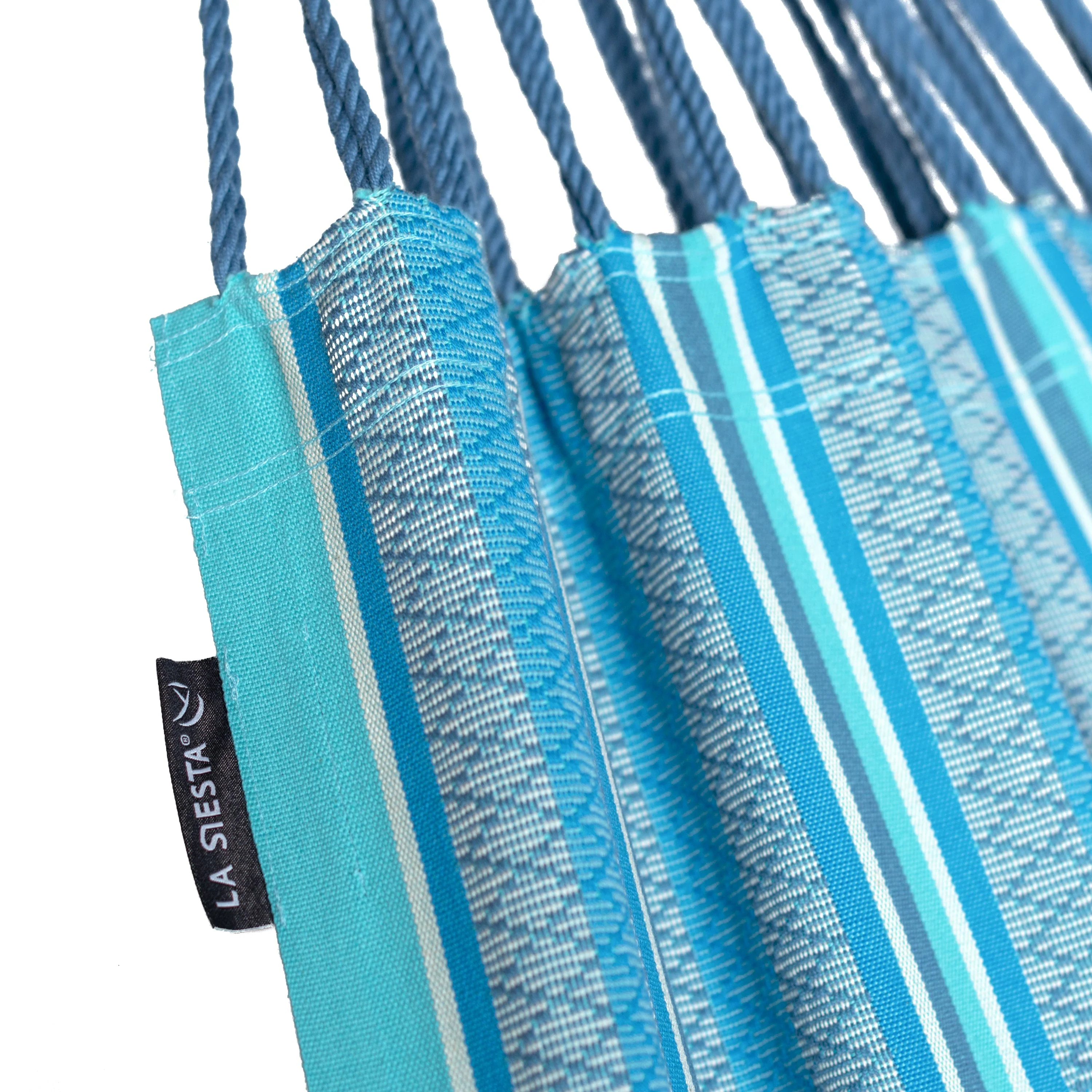 Habana Azure - Organic Cotton Comfort Hammock Chair - Image 3