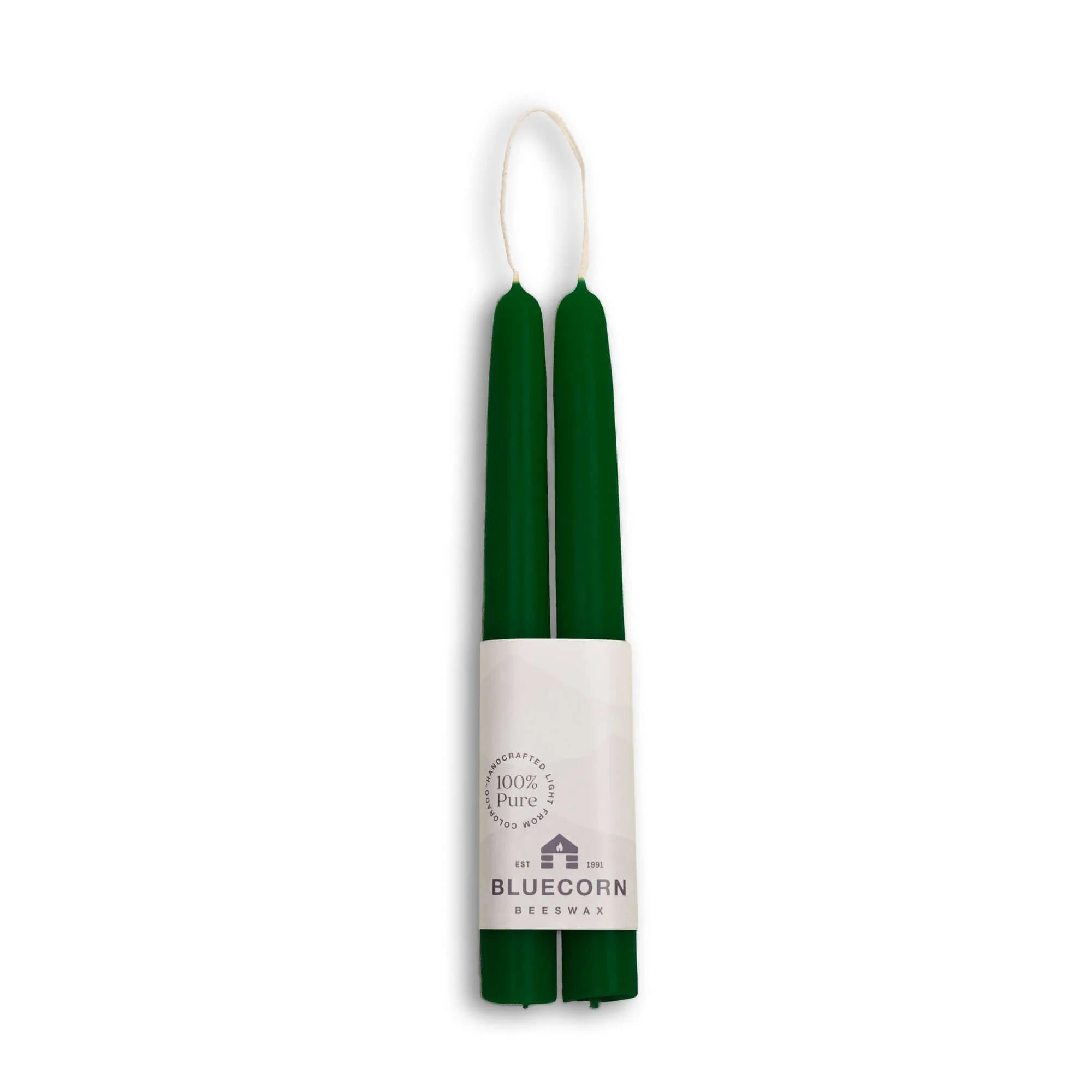 Hand-Dipped Beeswax Taper Candles - 1 Pair - Image 14