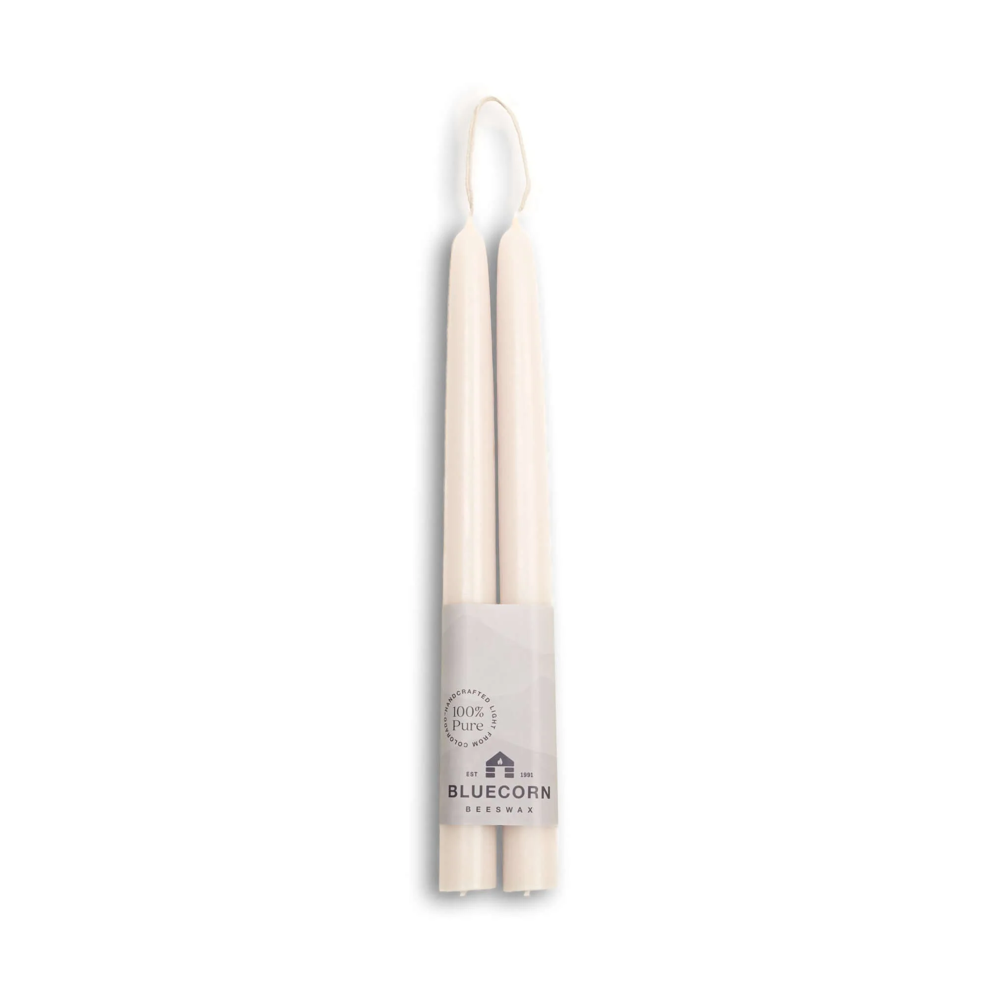 Hand-Dipped Beeswax Taper Candles - 1 Pair - Image 21