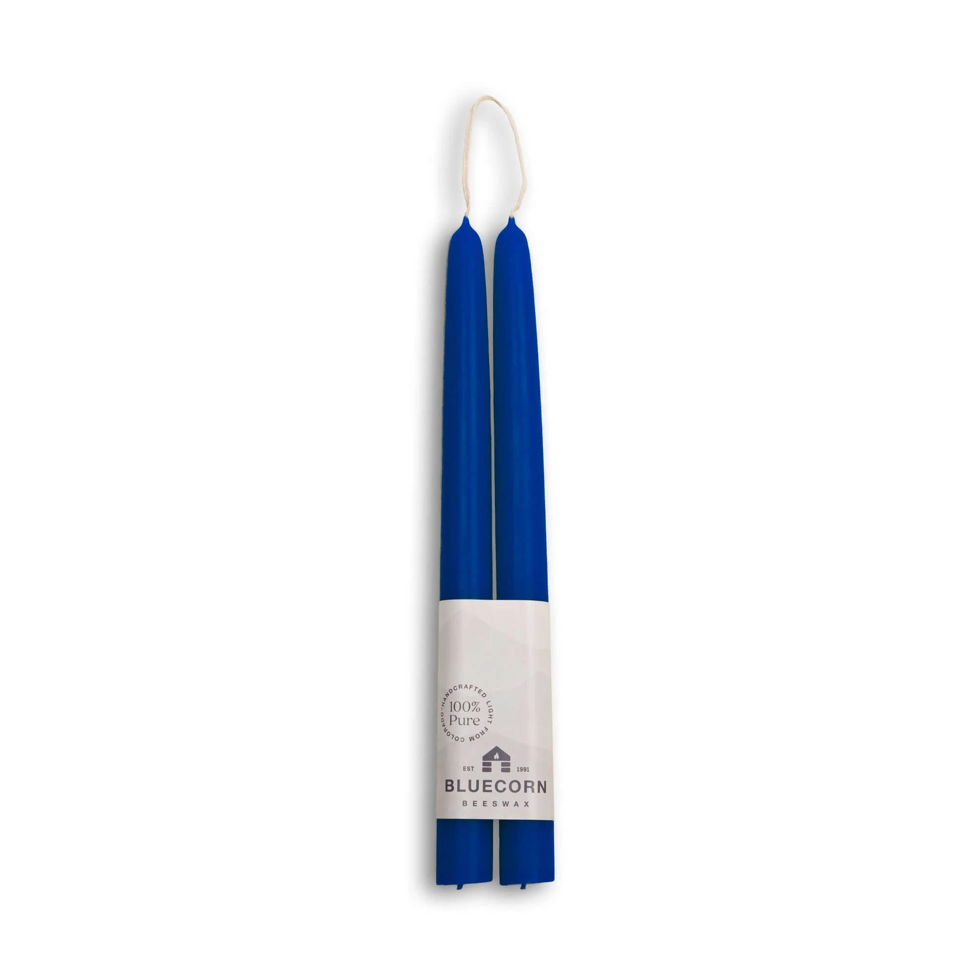 Hand-Dipped Beeswax Taper Candles - 1 Pair - Image 26