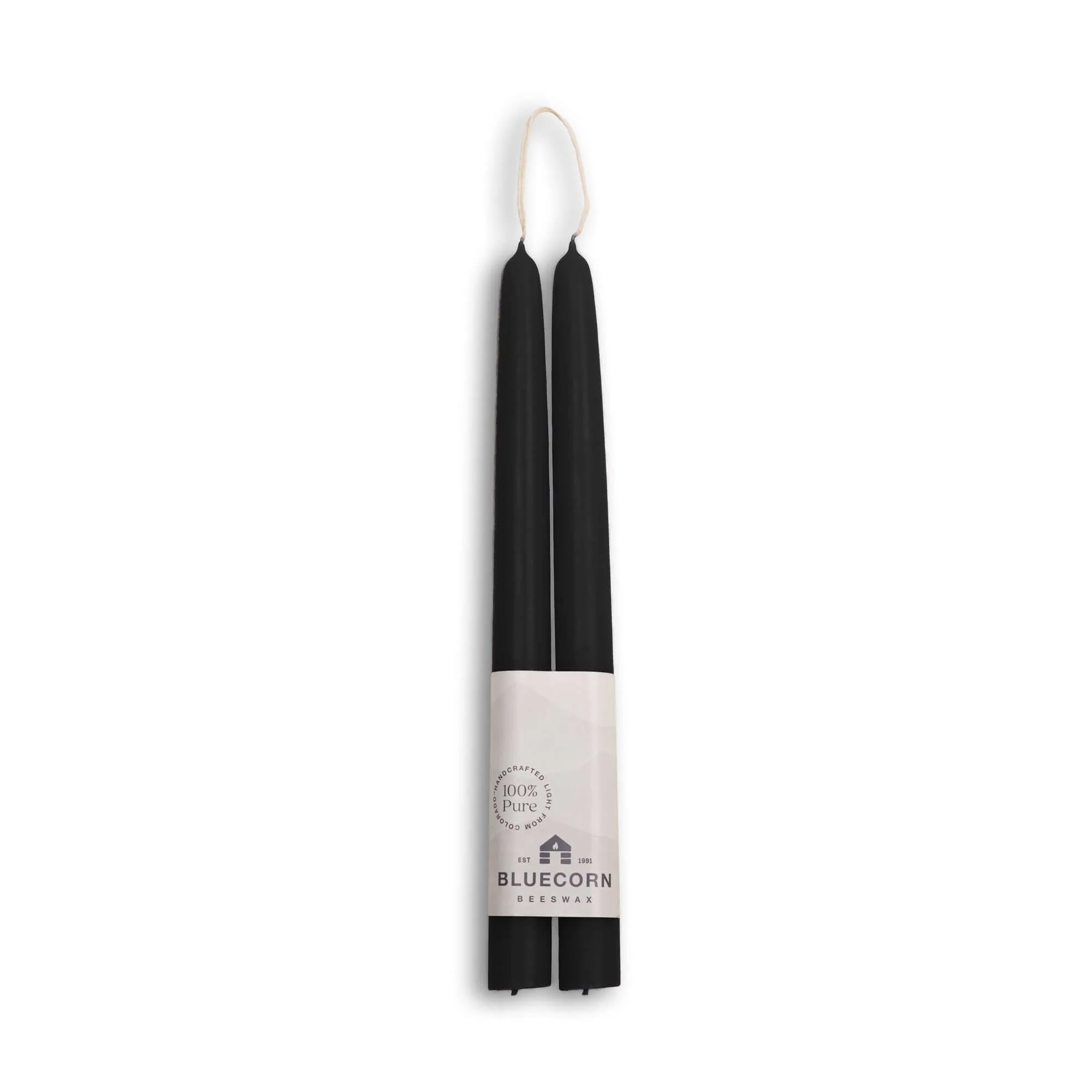 Hand-Dipped Beeswax Taper Candles - 1 Pair - Image 27