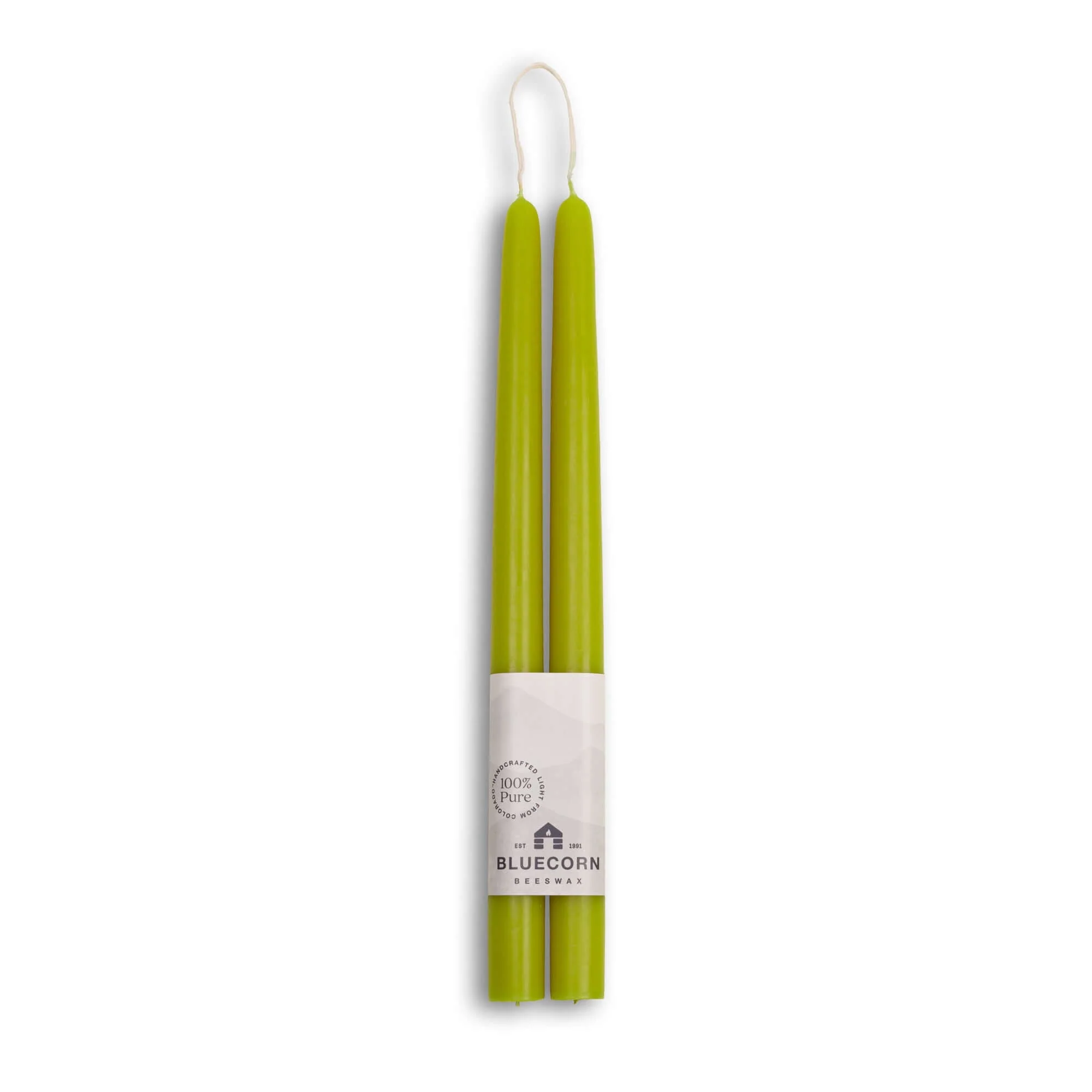 Hand-Dipped Beeswax Taper Candles - 1 Pair - Image 35