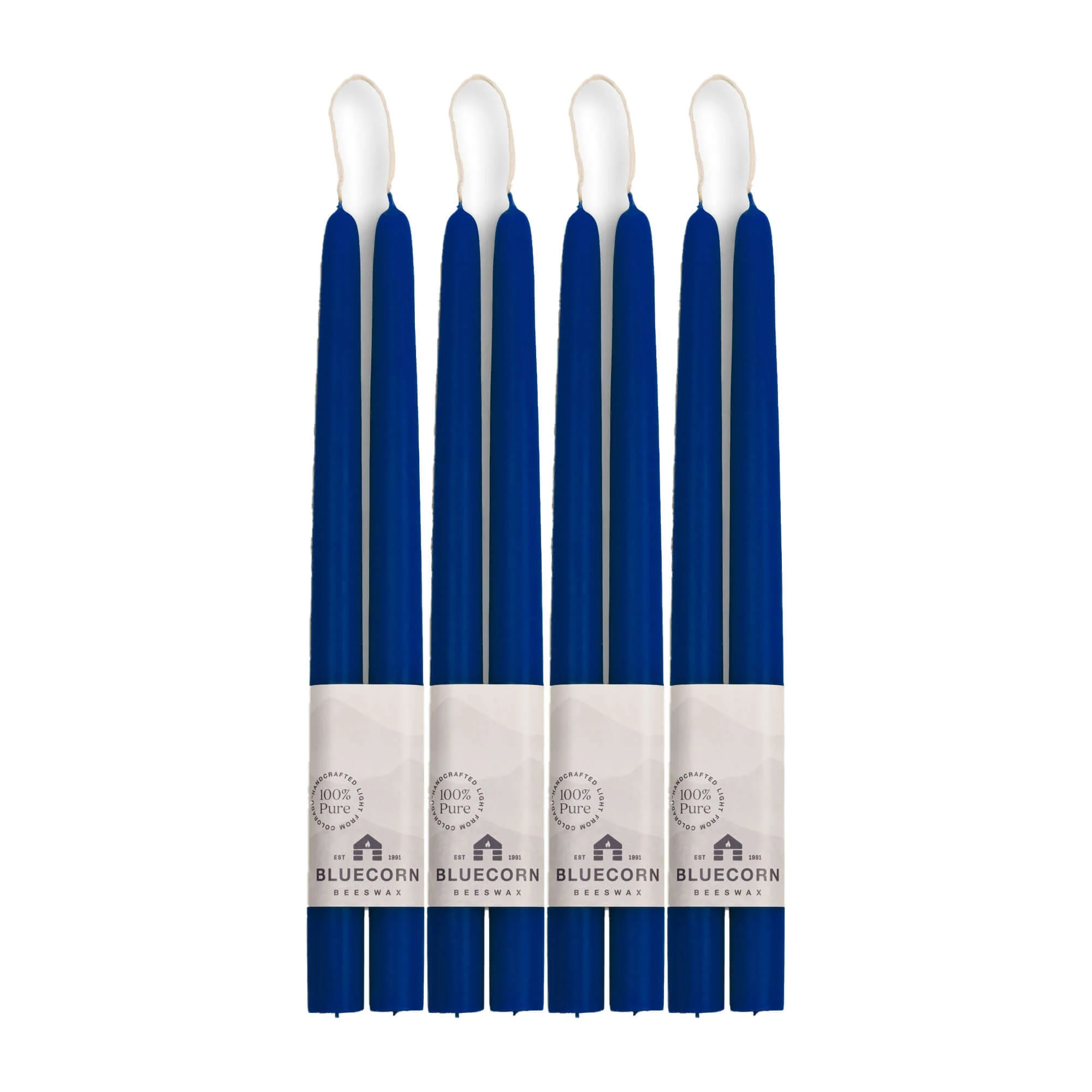 Hand-Dipped Beeswax Taper Candles - Bulk 4-Pair Bundle - Image 28