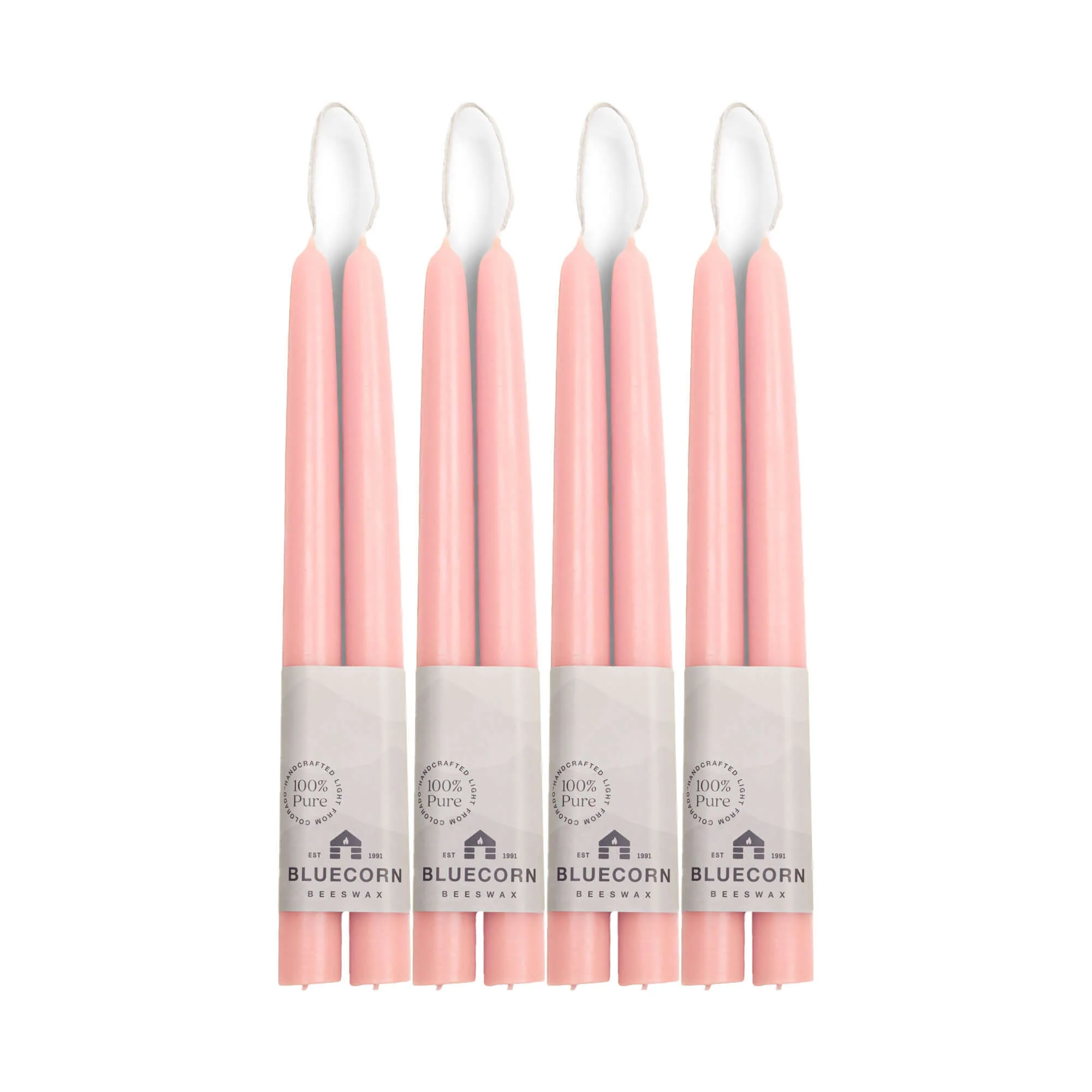 Hand-Dipped Beeswax Taper Candles - Bulk 4-Pair Bundle - Image 53