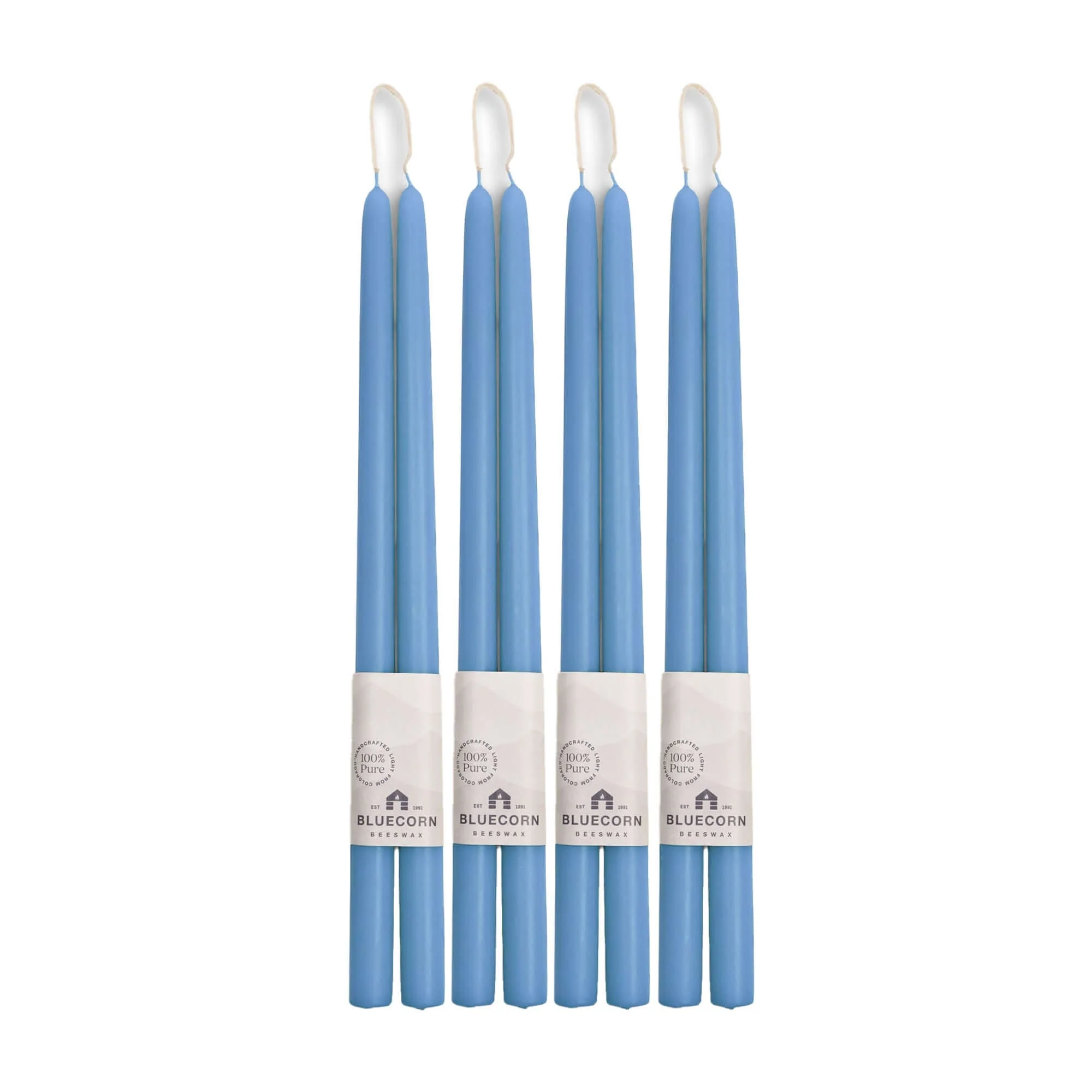 Hand-Dipped Beeswax Taper Candles - Bulk 4-Pair Bundle - Image 74