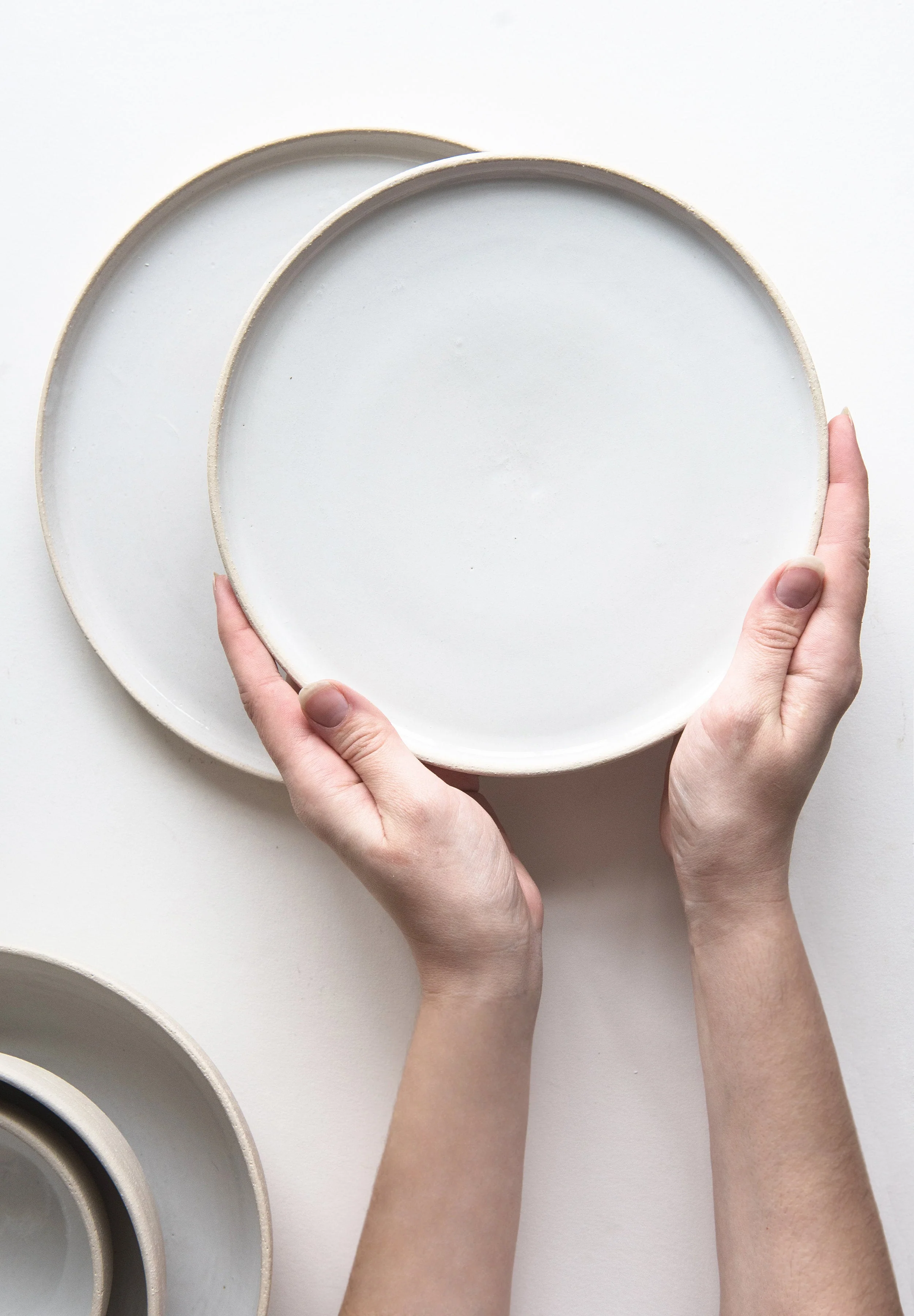 Handmade Stoneware Dinner Set - Image 7