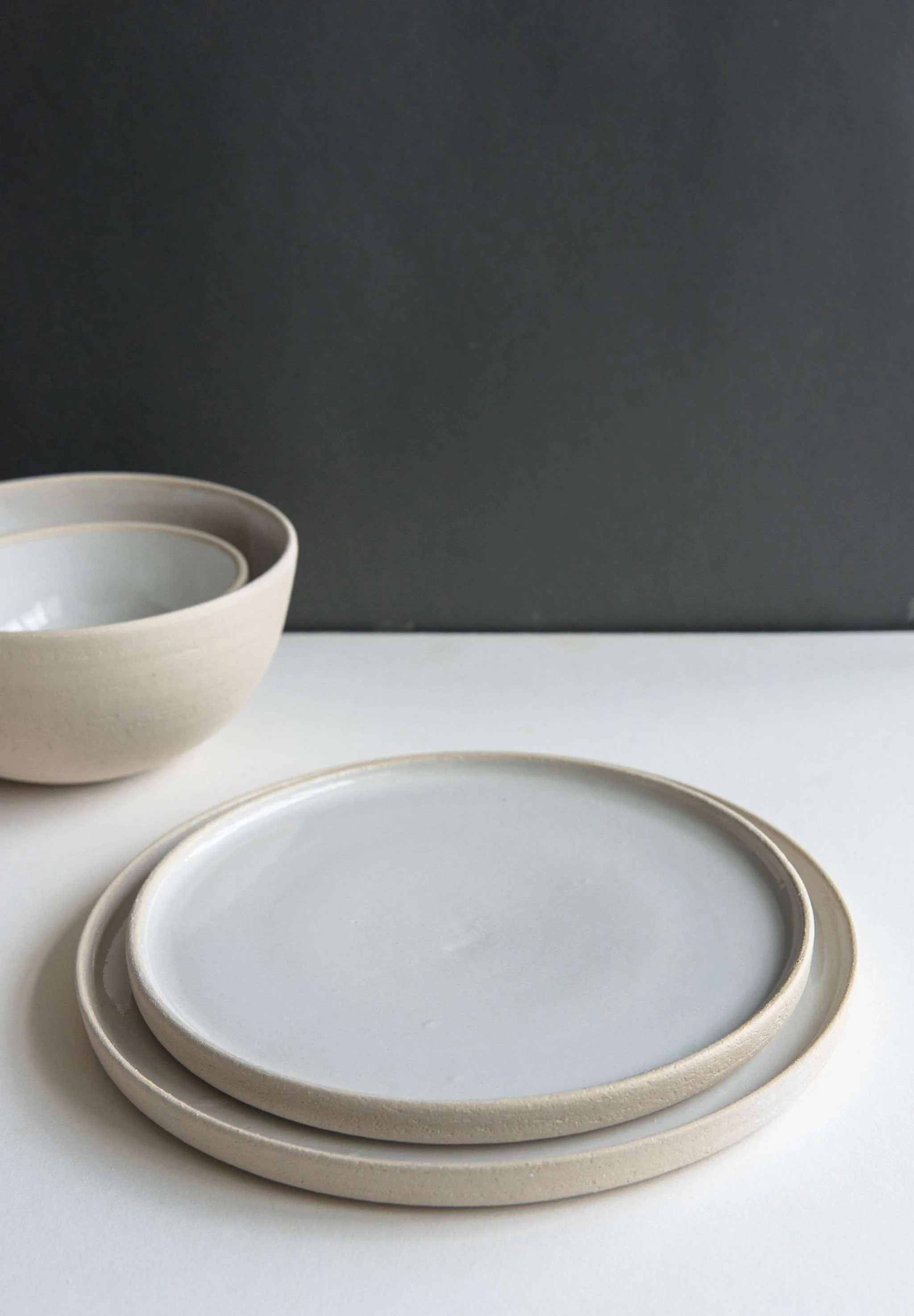 Handmade Stoneware Plates - Image 6