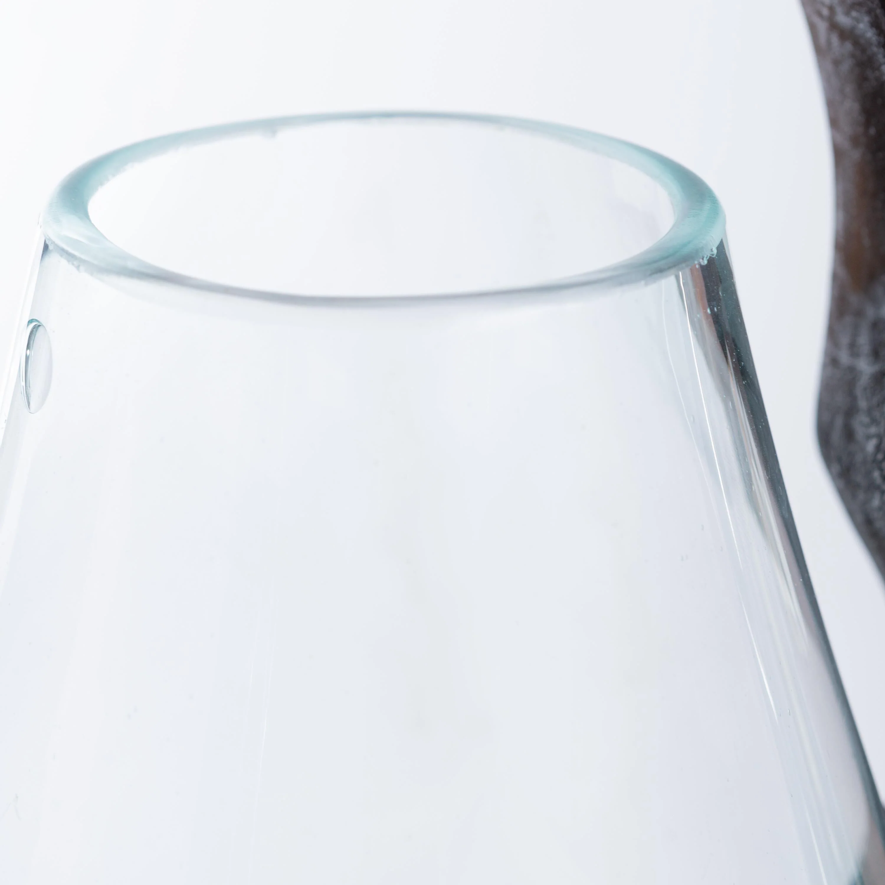Handcrafted Wood and Glass Tabletop Art - Image 6