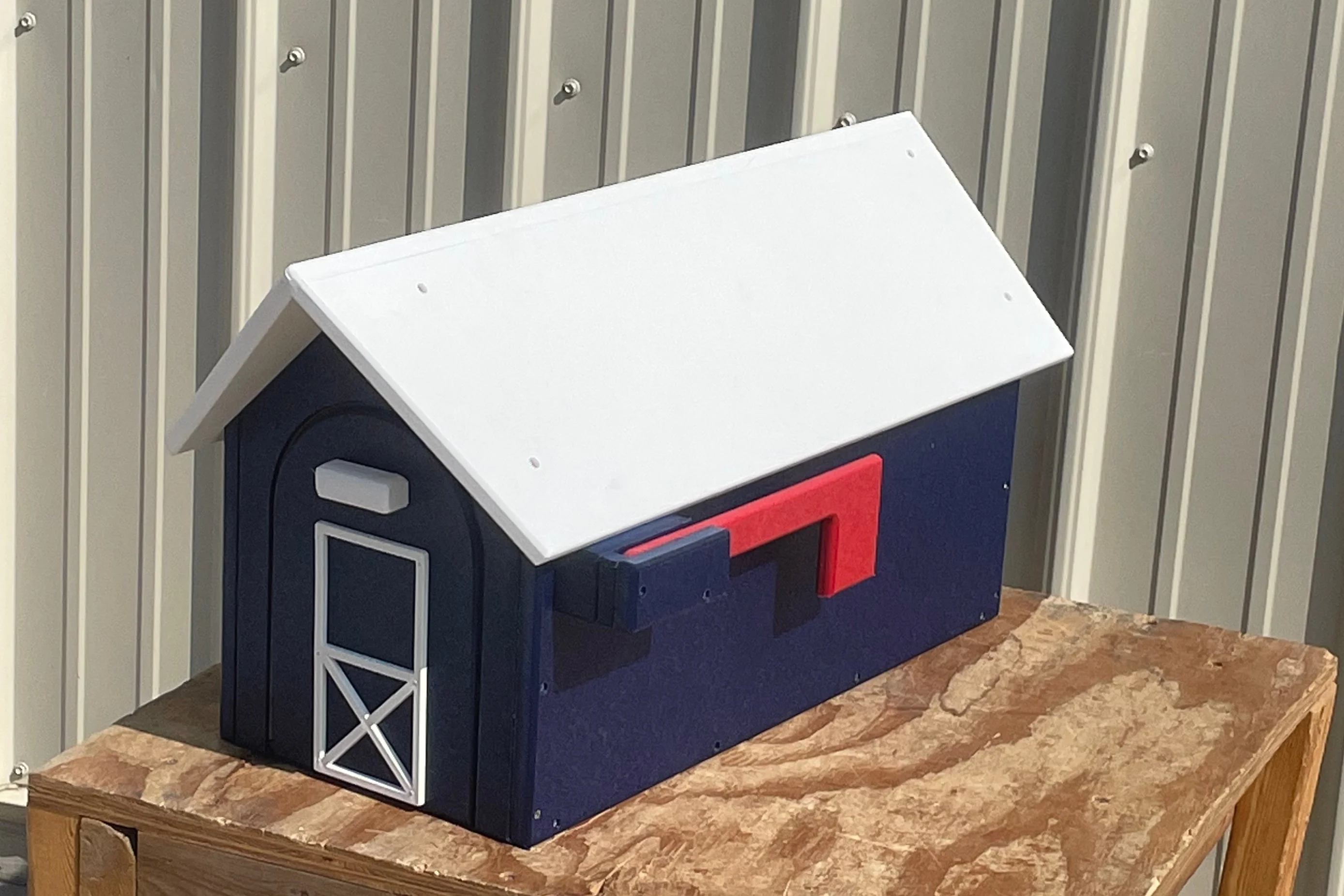 Heavy Duty Handcrafted Poly USPS Mailbox - Image 5