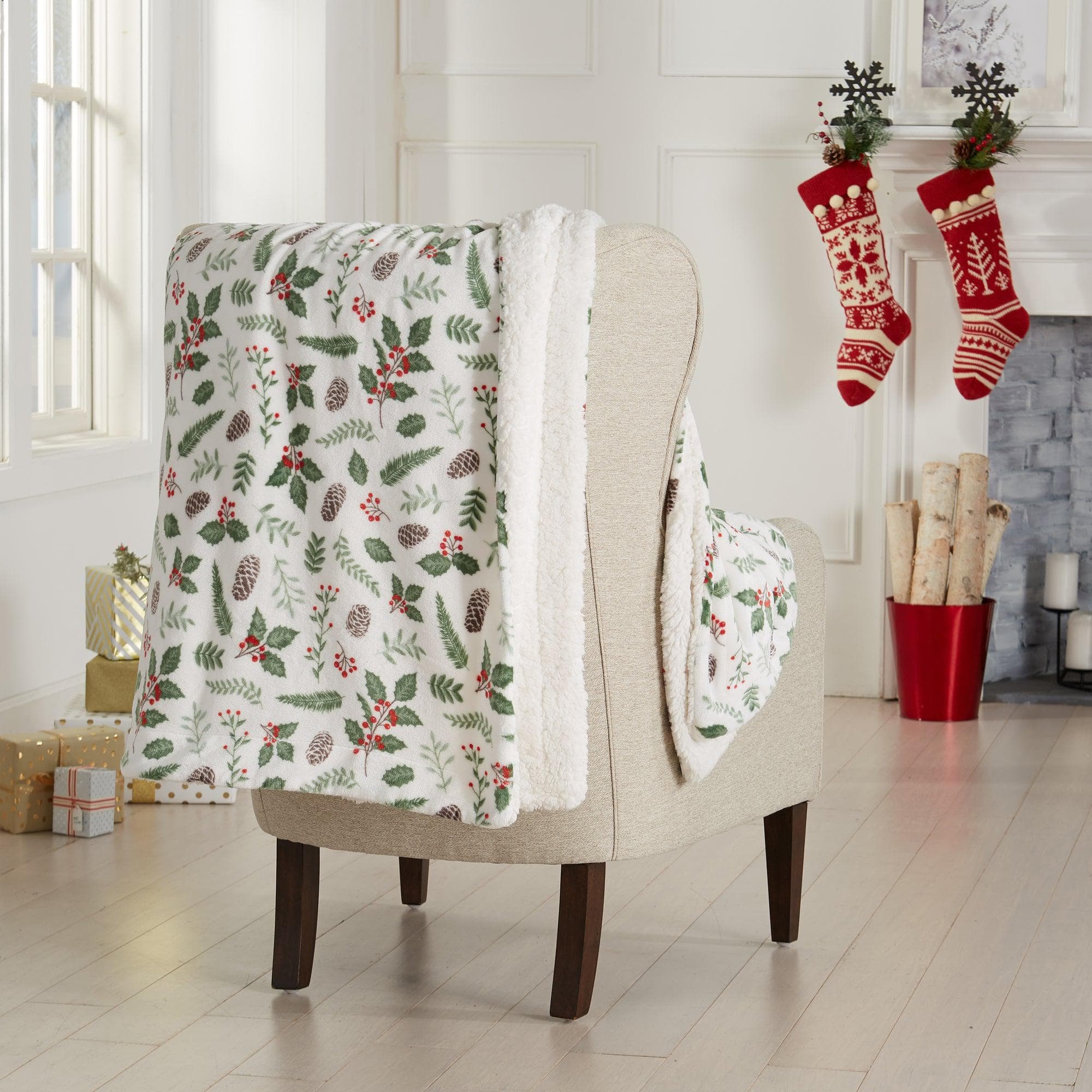 Holiday Sherpa Throw - Esmay Collection - Image 31