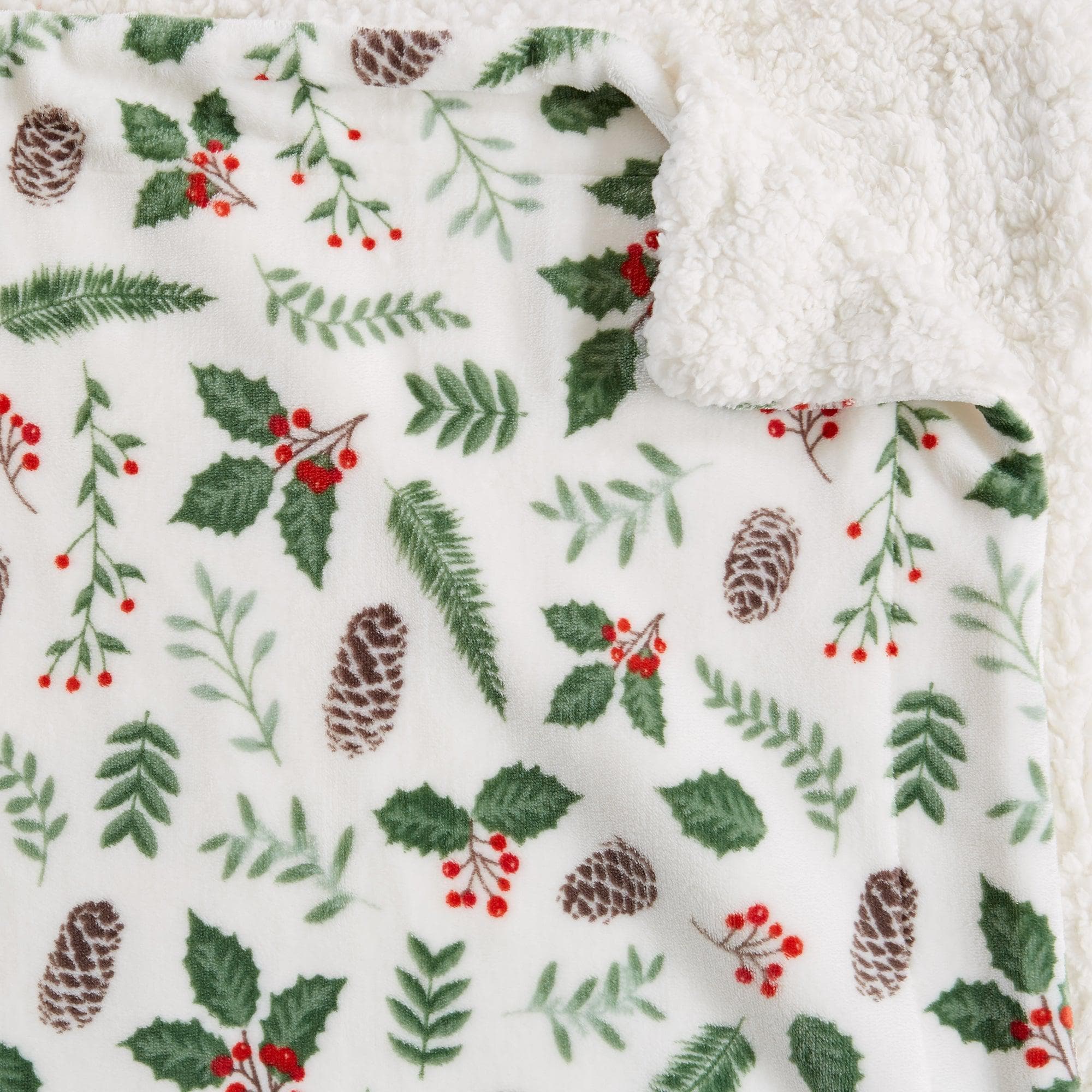 Holiday Sherpa Throw - Esmay Collection - Image 34