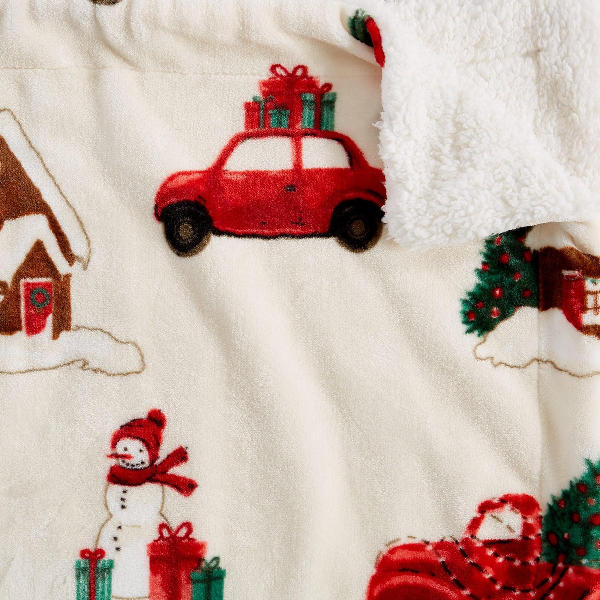 Holiday Sherpa Throw - Esmay Collection - Image 4