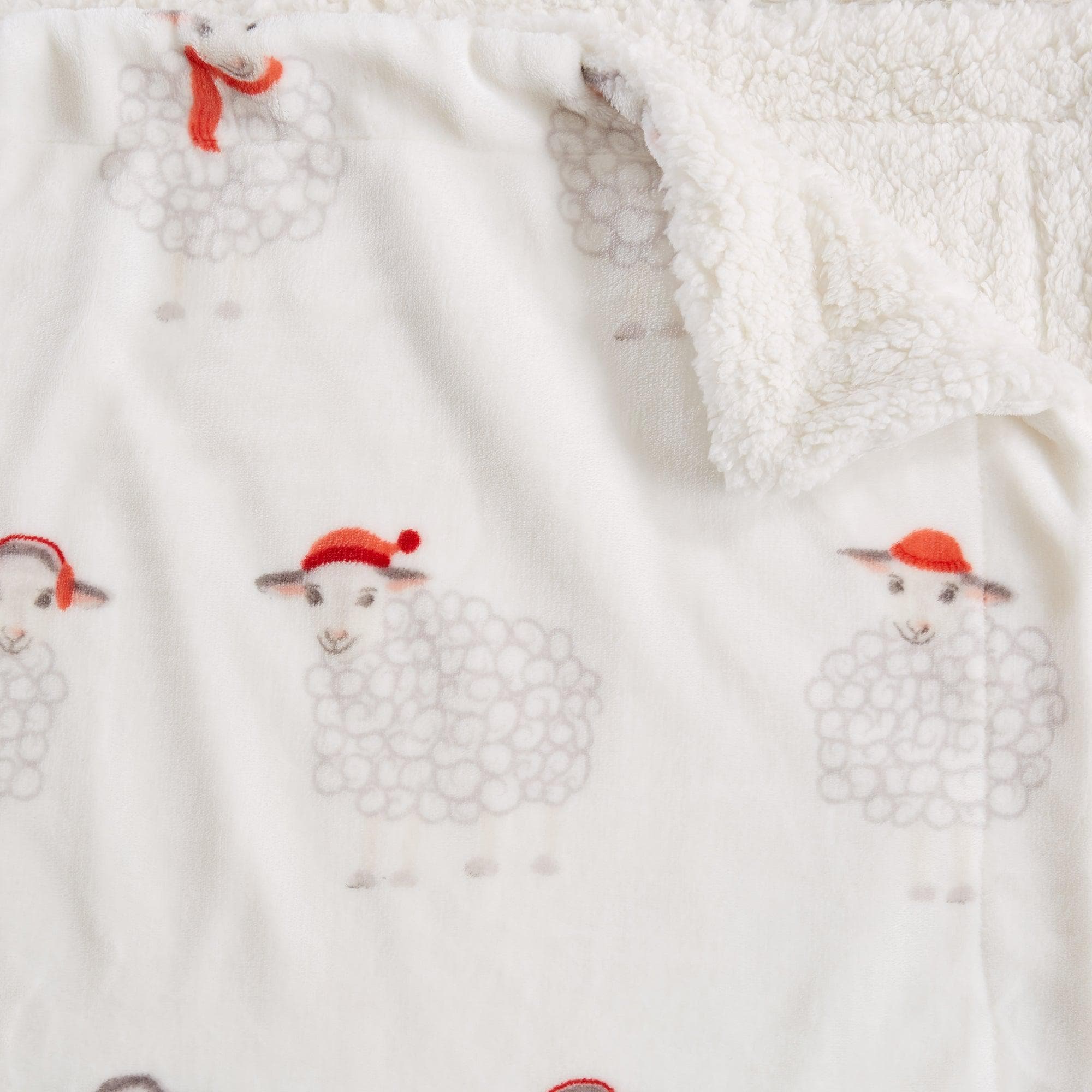 Holiday Sherpa Throw - Esmay Collection - Image 46